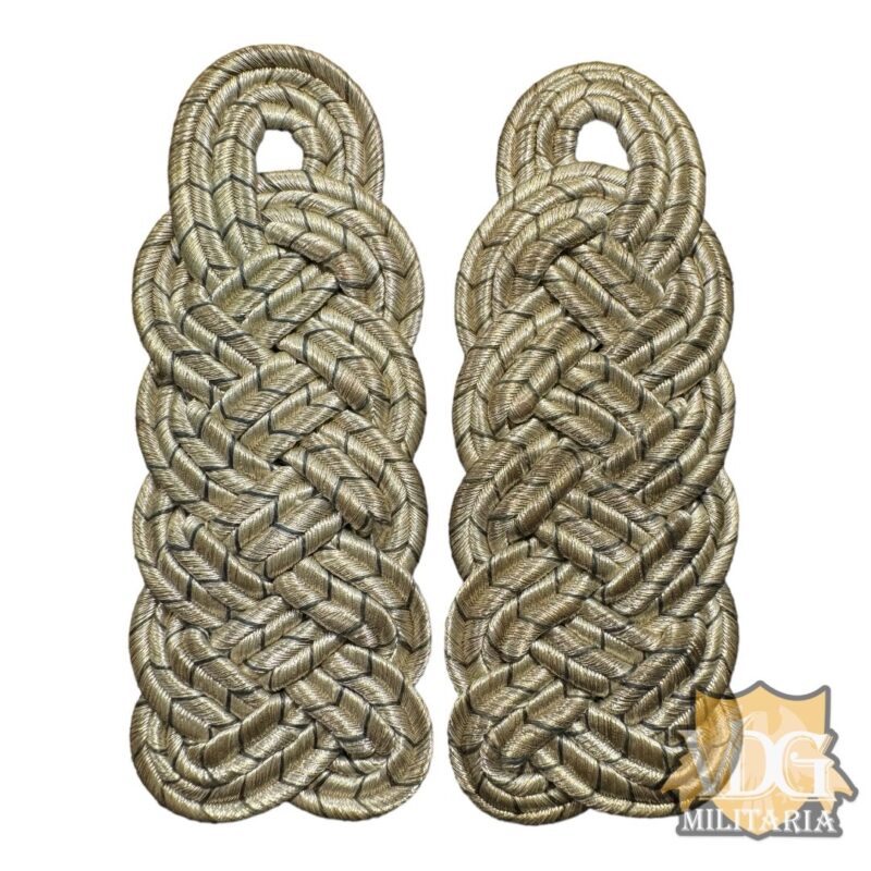 WW1 Imperial German Prussian Major Officers Unfinished  Shoulder Board Set