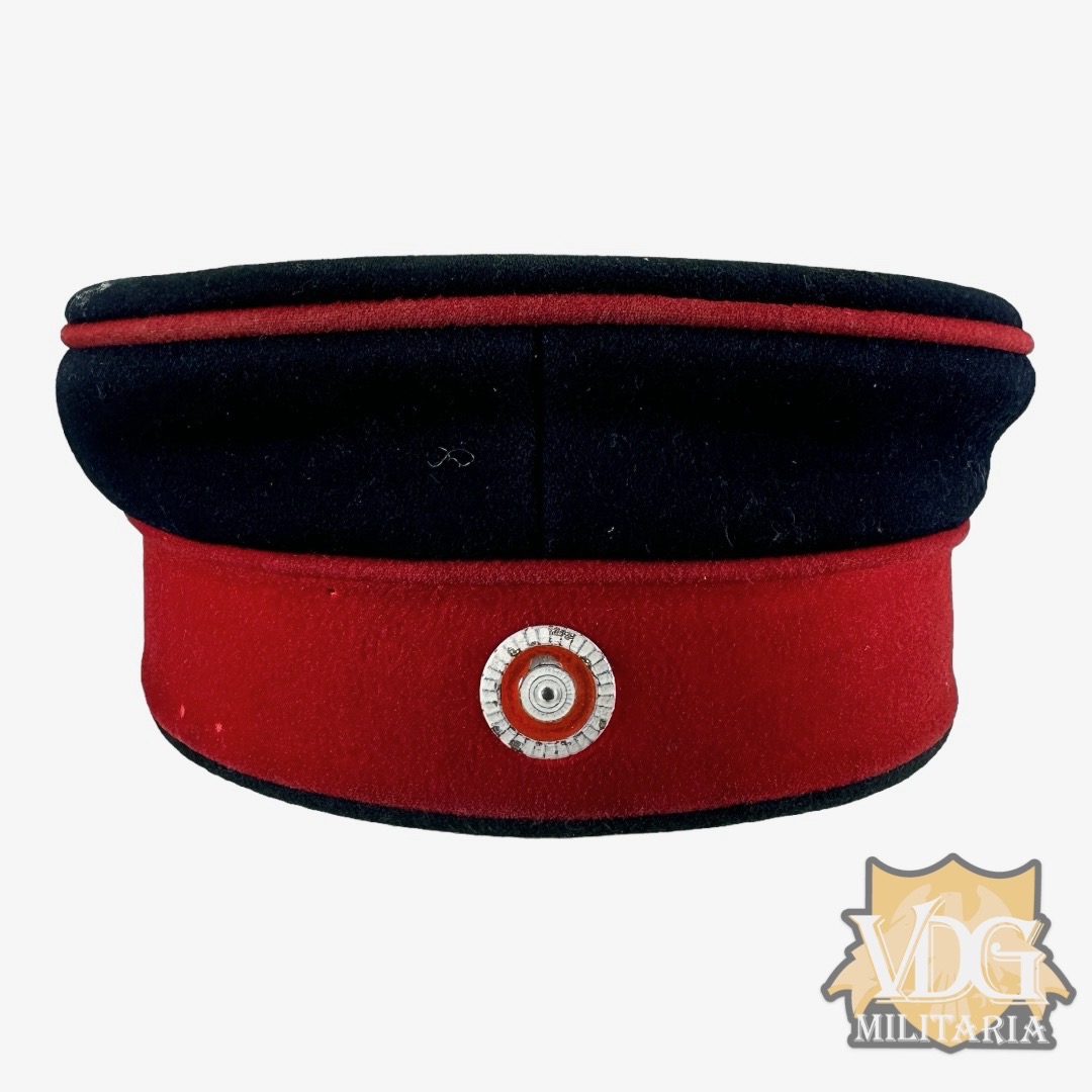 Pre 1897 Imperial German Hessen Cap Pre WW1 Imperial German Lippe Officers Tellermütze