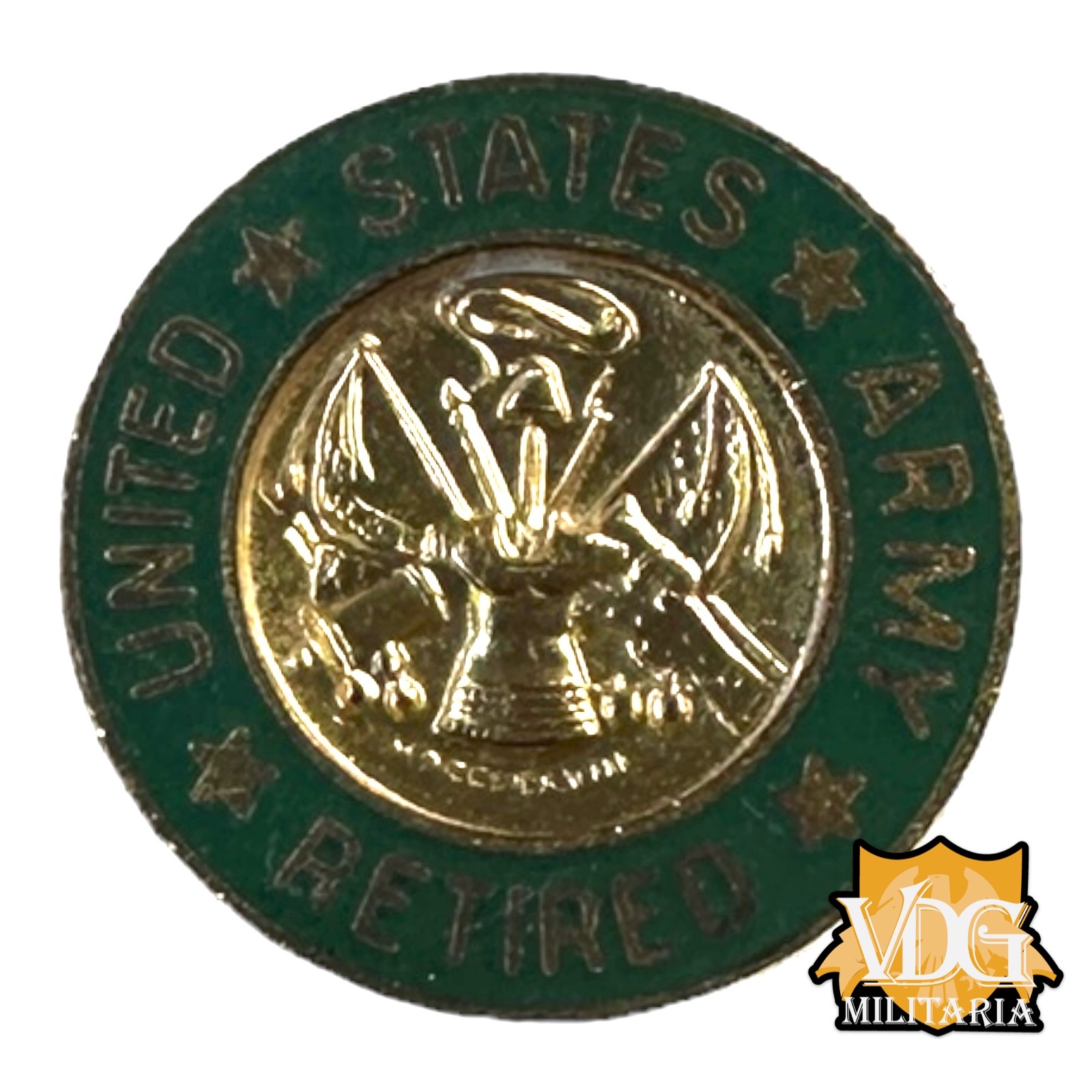 United States Army Retired Lapel Pin