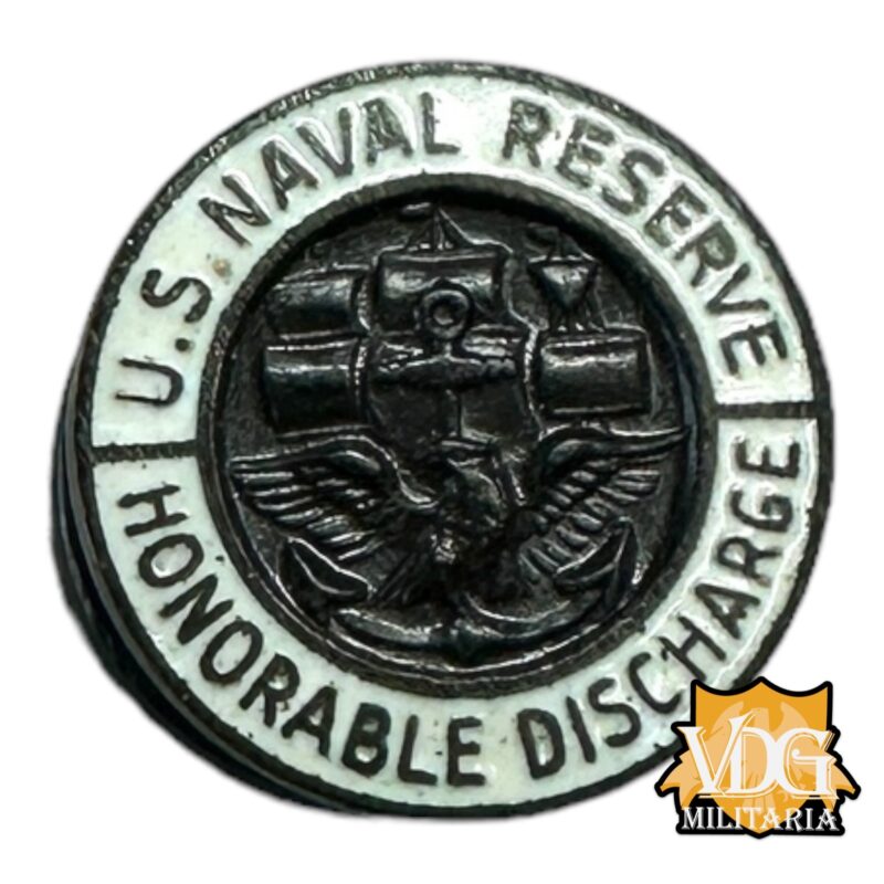 WW2 US Naval Reserve Honorable Discharge Lapel Button
