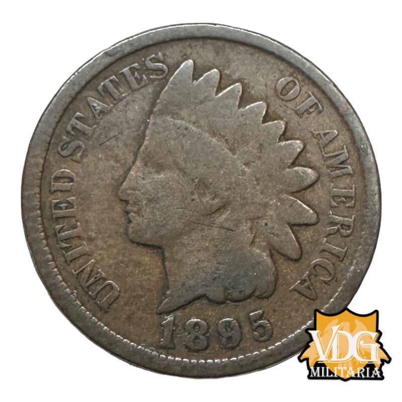 United States Indian Head Cent Coin, 1895