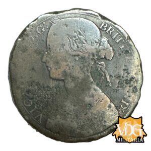Great Britain 1867 One Penny, Queen Victoria Coin
