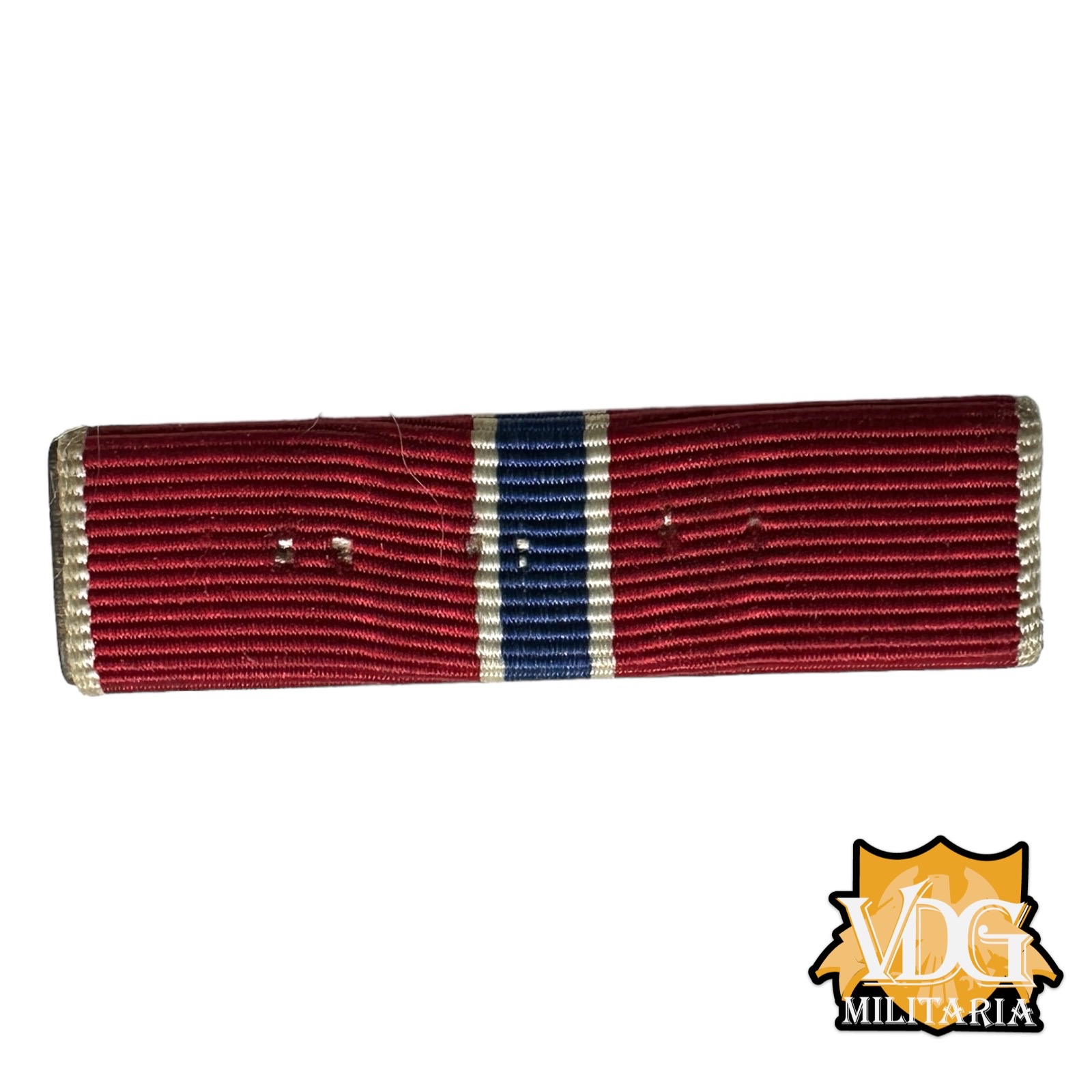 WW2 US Bronze Star Ribbon Bar Pin Back