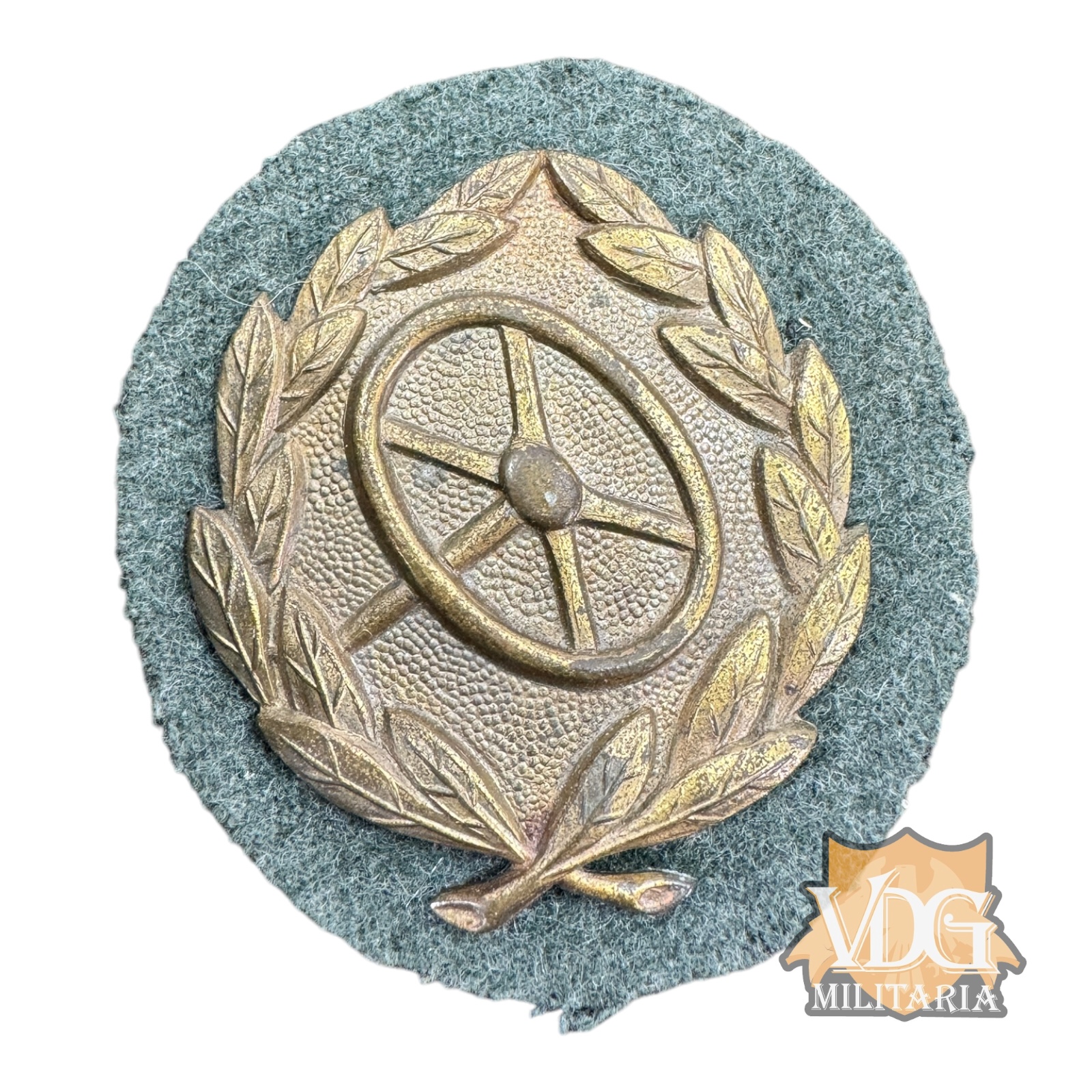 WW2 German Driver Proficiency Badge in Bronze (Wehrmacht) Kraftfahrbewährungsabzeichen