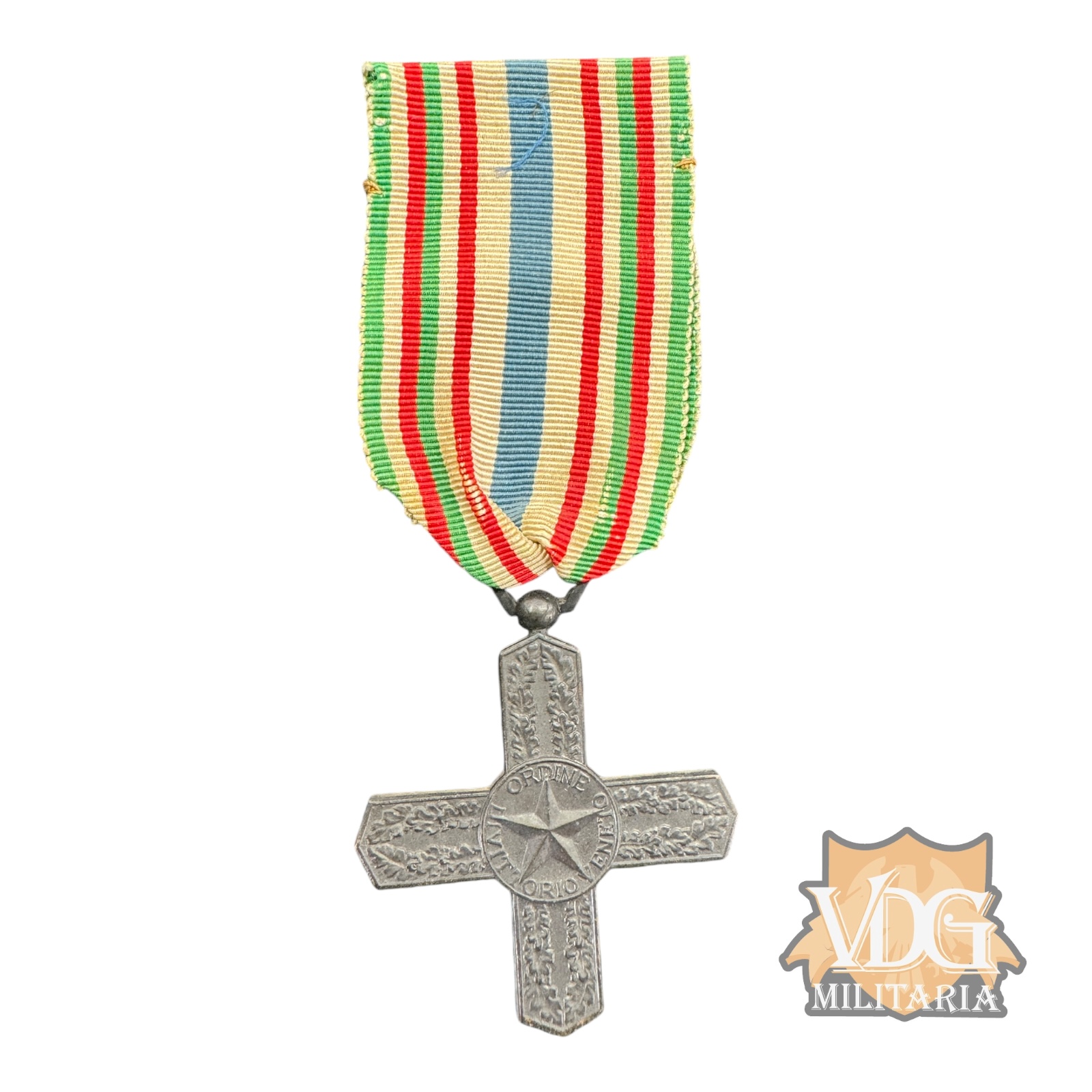 Italian Republic Order of Vittorio Veneto WW1 Veteran Commeroative Medal