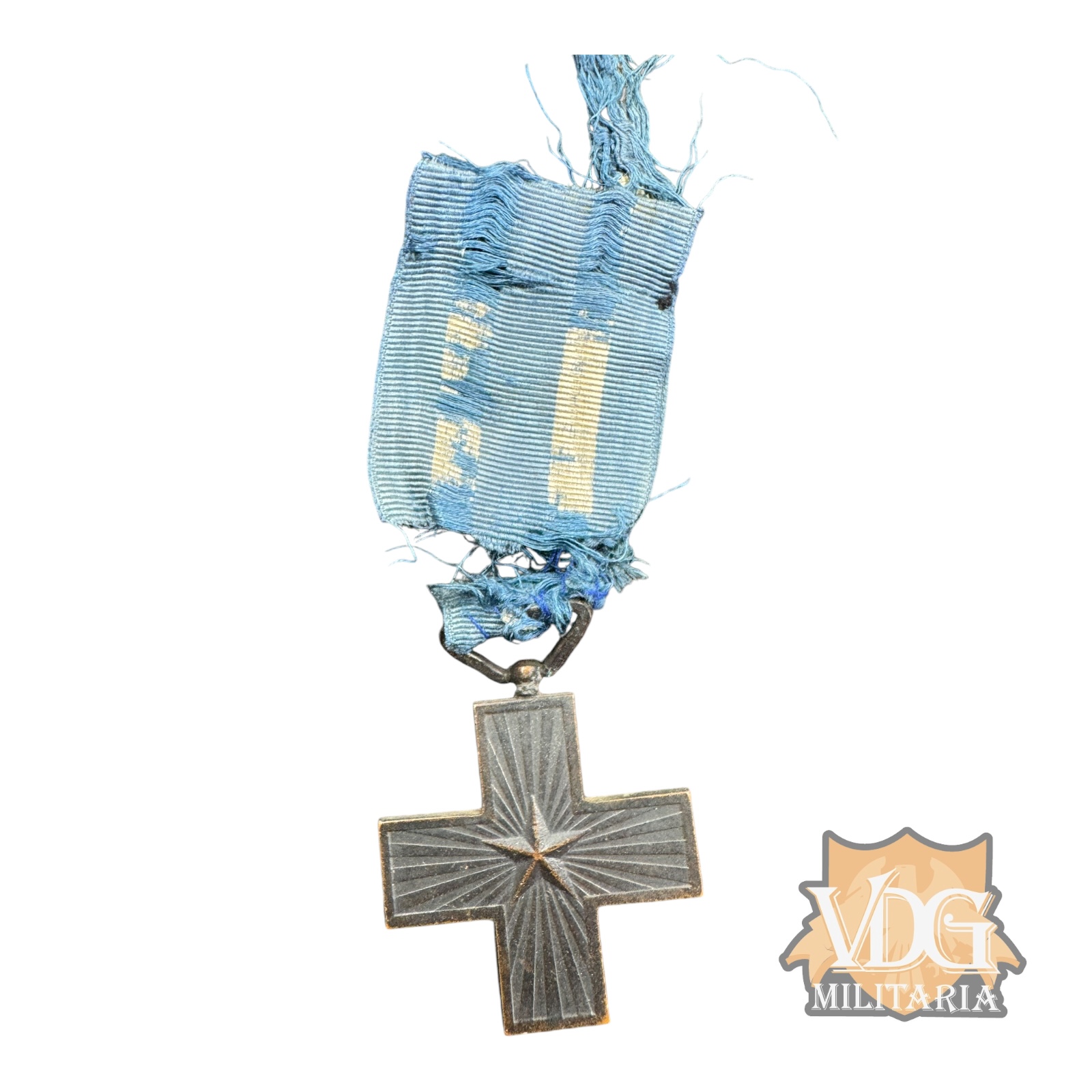WW1 Kingdom of Italy War Merit Cross Medal (Croce al Merito di Guerra)
