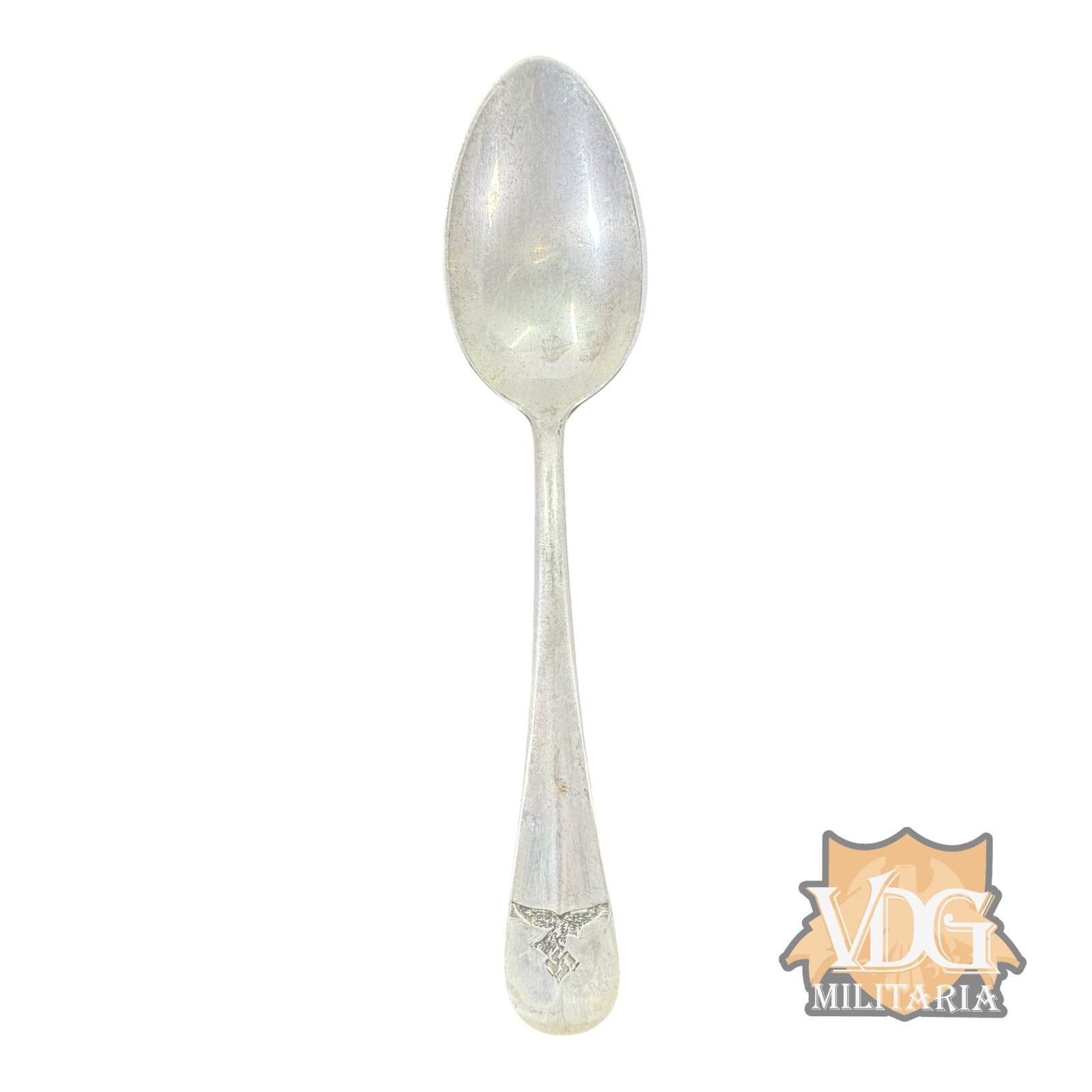 WW2 German Luftwaffe 6 Inch Aluminum Spoon H.M.Z. 42 F.L.U.V.