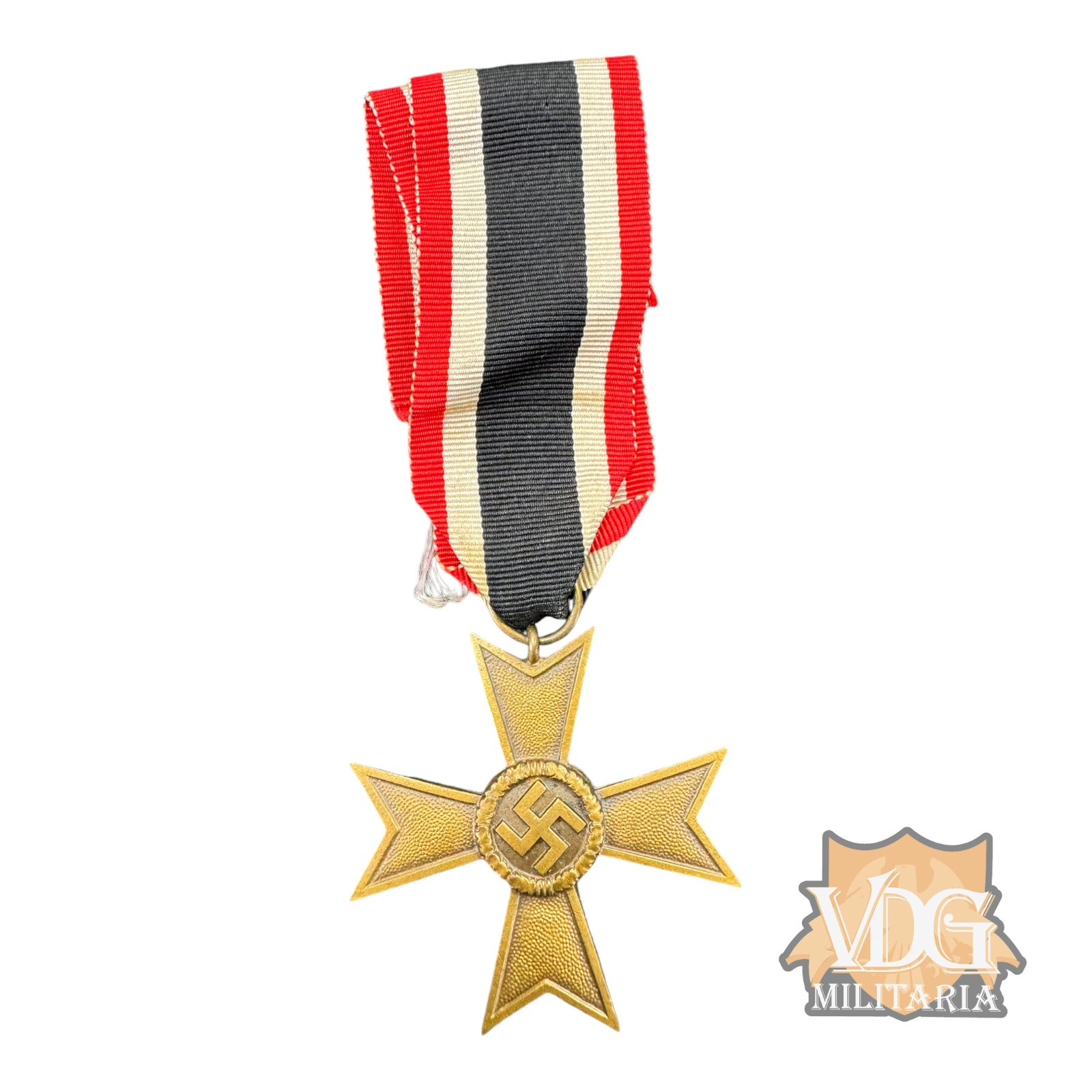 WW2 German War Merit Cross Second Class w/o Swords Medal ( Kriegsverdienstkreuz)