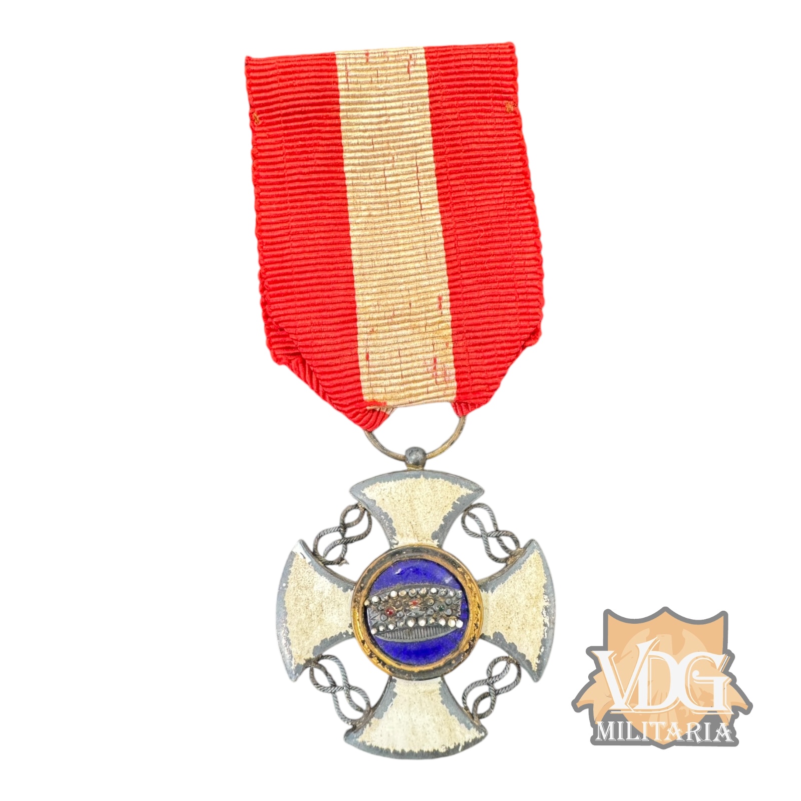 WW1 Kingdom of Italy Order of the Crown of Italy (Knight Grade) Merit Medal