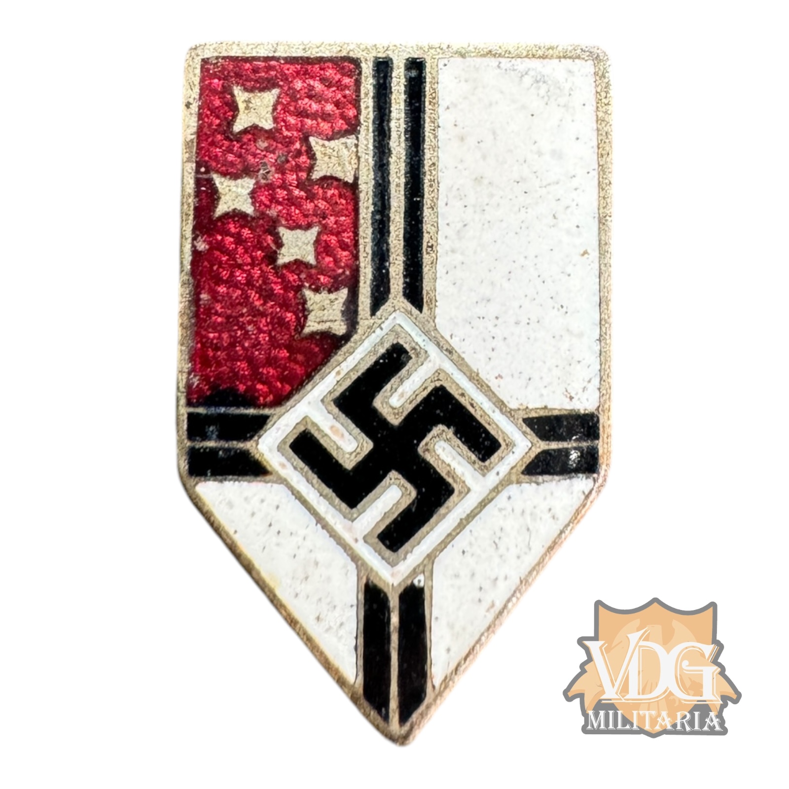 WW2 German RKB Reichskolonialbund Member Enamel Pin