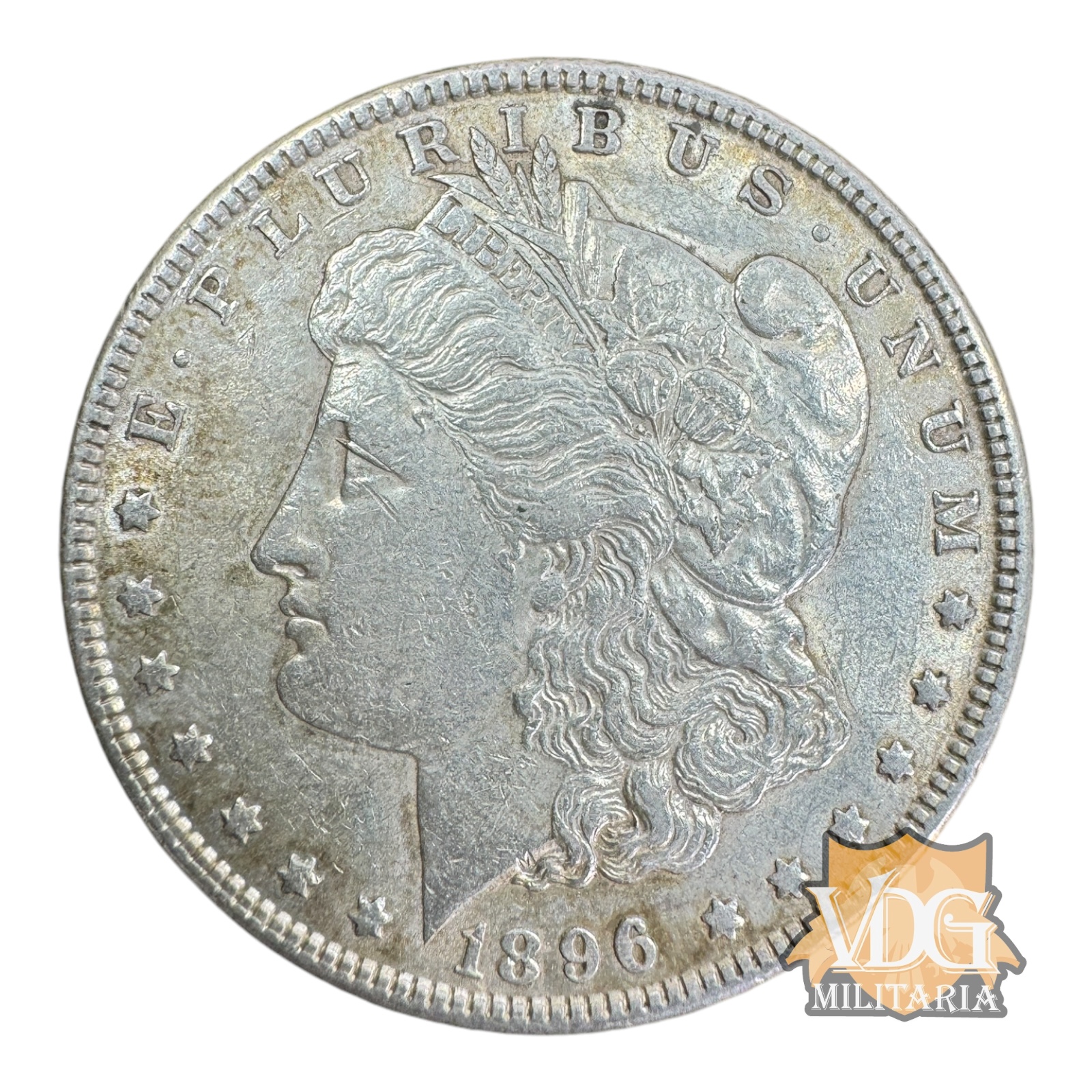 United States 1896 “P” Morgan Silver Dollar, Philladelphia Mint