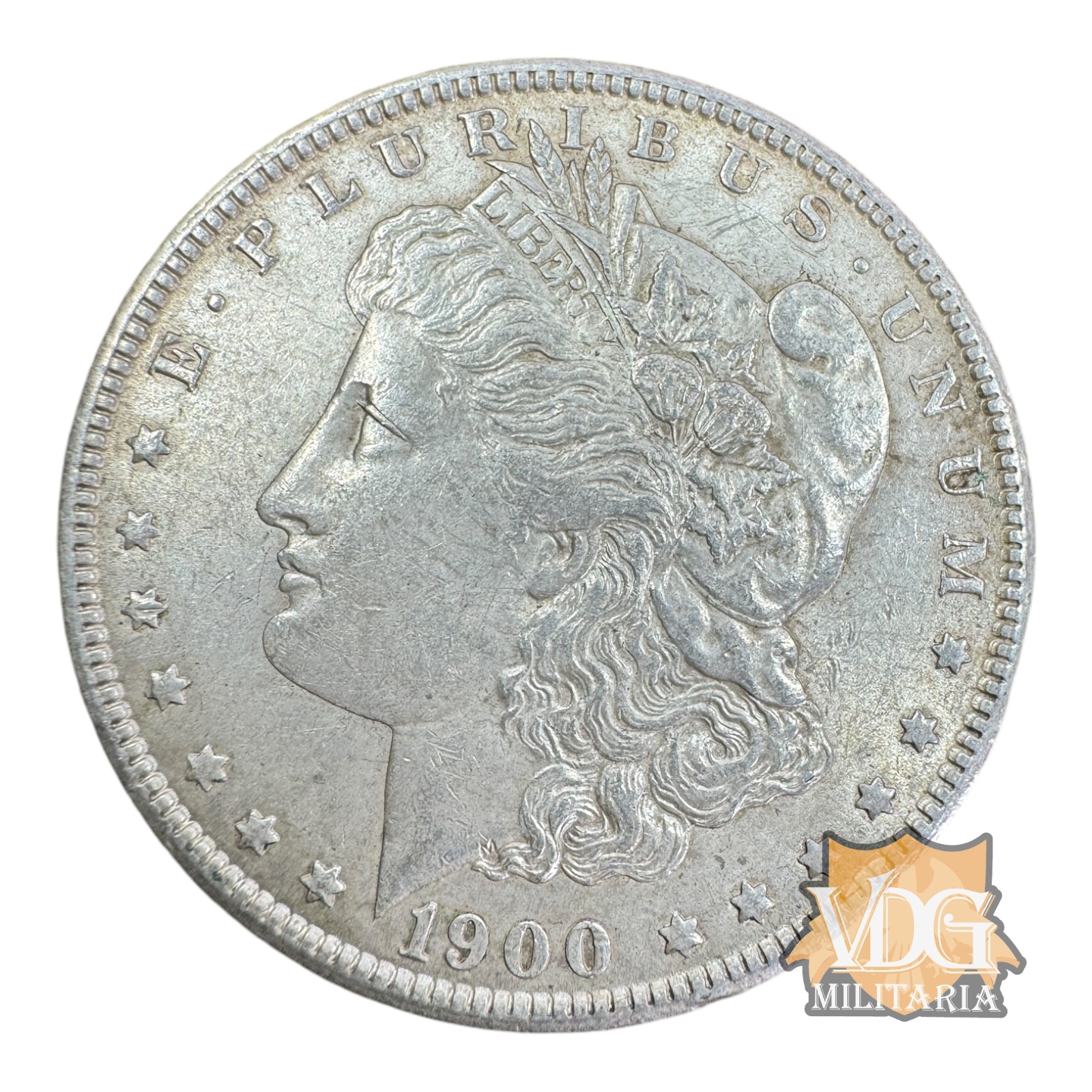 United States 1900 “P" Morgan Silver Dollar, Philadelphia Mint
