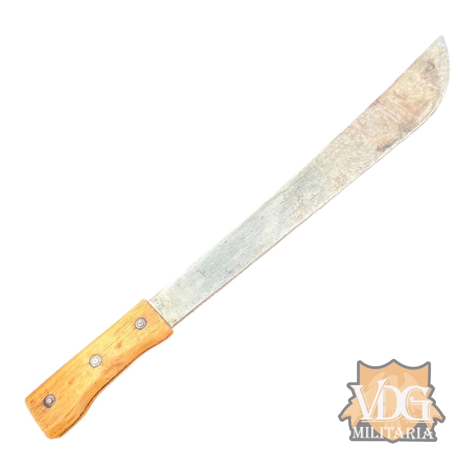 WW2 US Military Machete – 1945 Dated, Wooden Handle