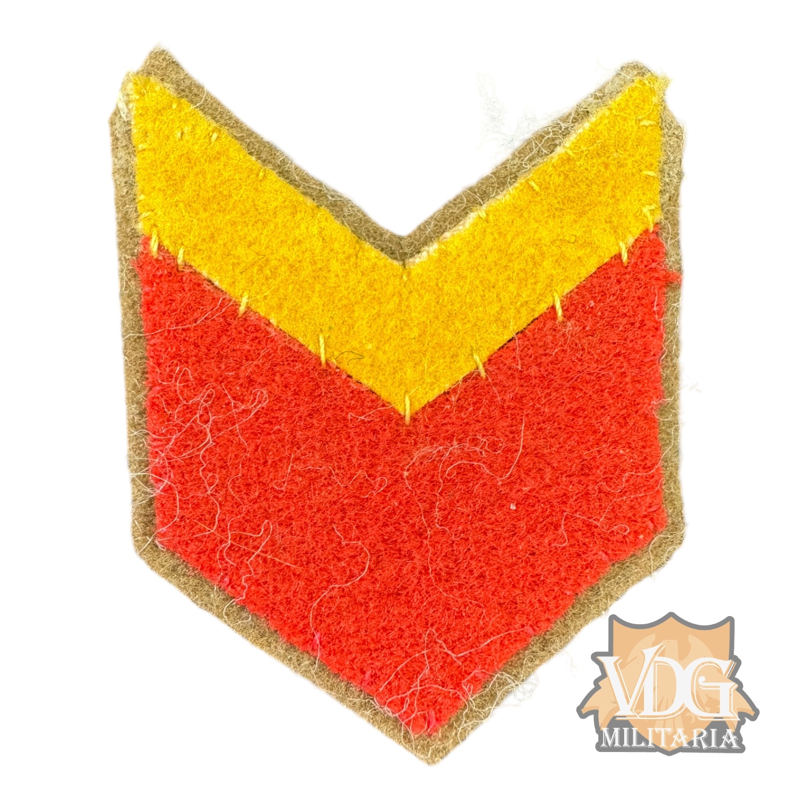 WW2 Imperial Japanese Army IJA Acting NCO Chevron Wool Insignia Patch