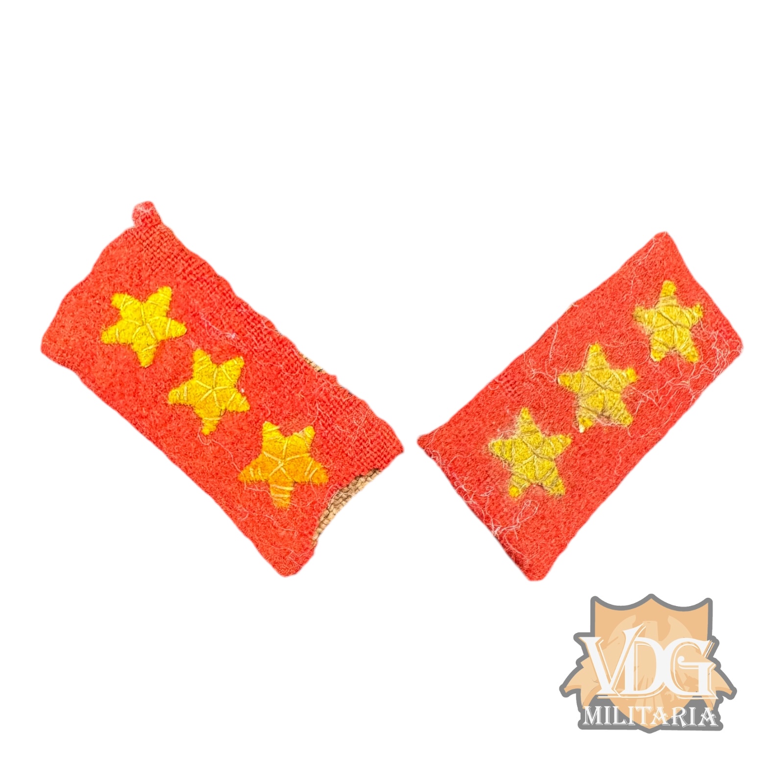 WW2 Imperial Japanese Army IJA Superior Private 上等兵 Collar Tab Set