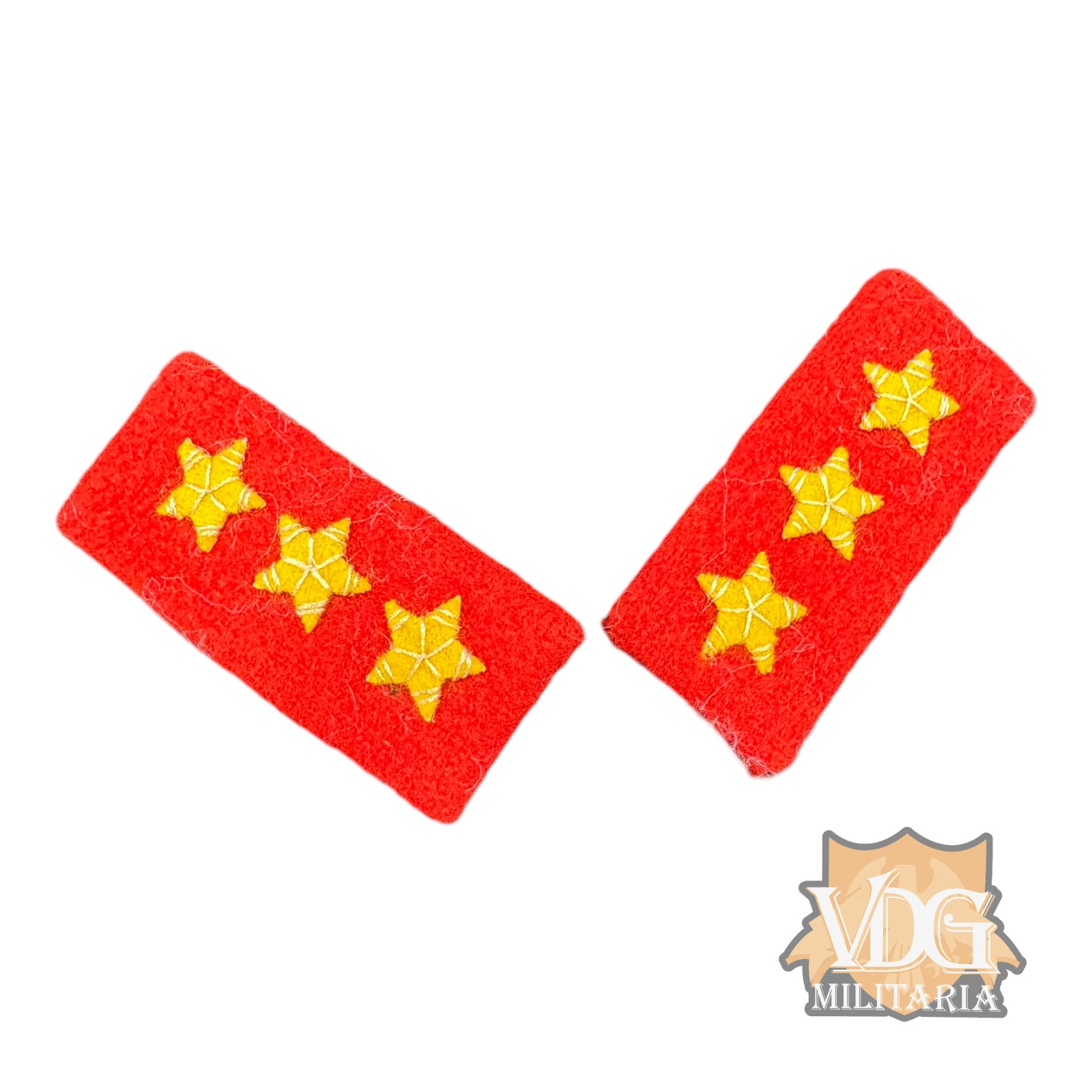 WW2 Imperial Japanese Army IJA Superior Private 上等兵 Collar Tab Set