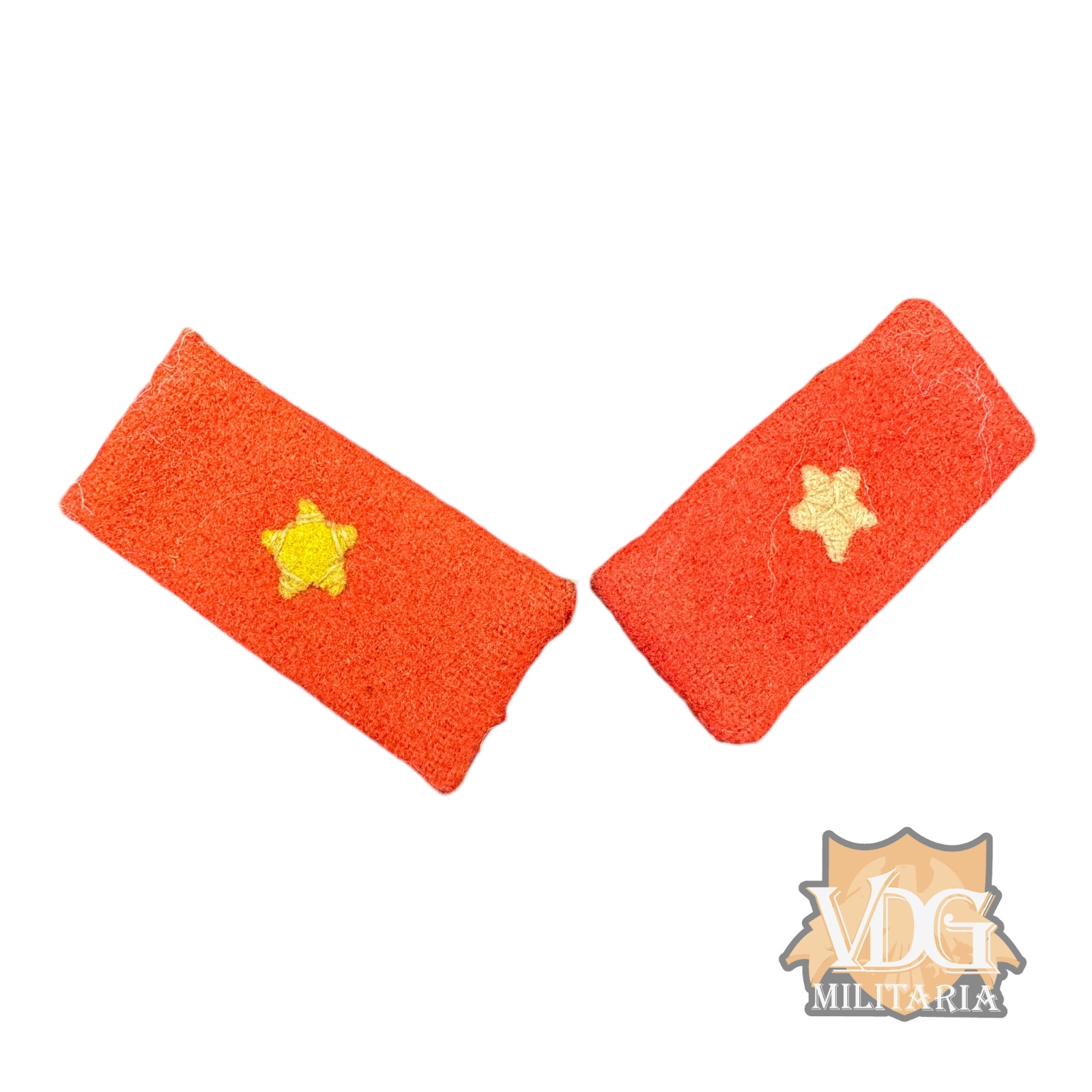 WW2 Imperial Japanese Army IJA Private second class 二等兵 Collar Tab Set