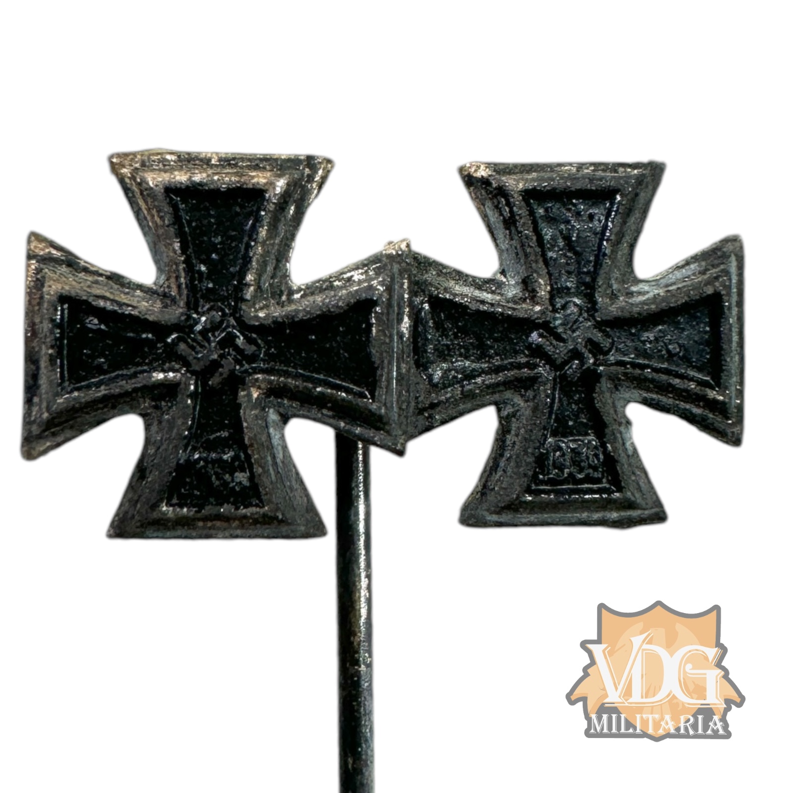 WW2 German Iron Cross 1st & 2nd Class Stickpin