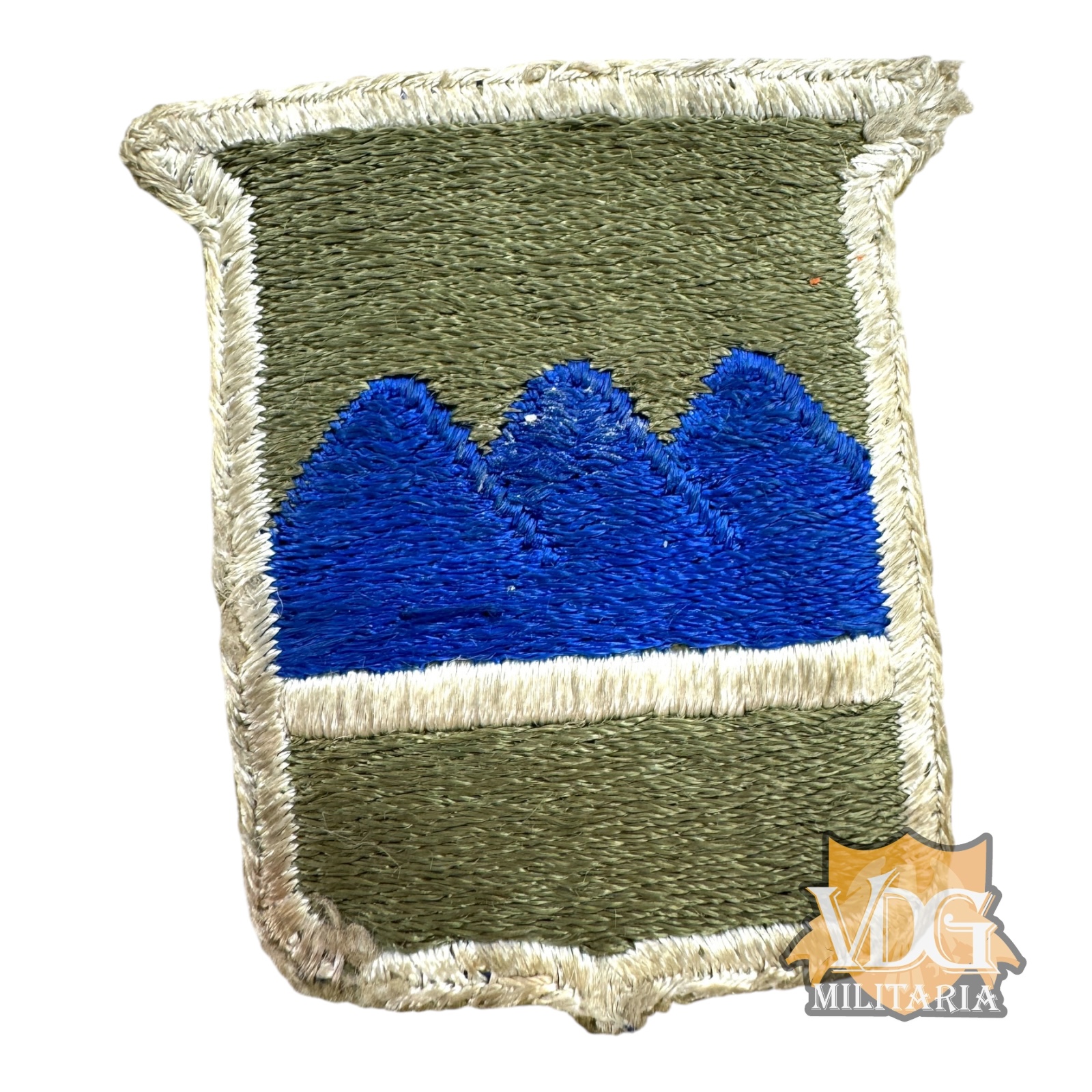 WW2 Era US Army 80th Infantry Division Patch SSI Cut Edge