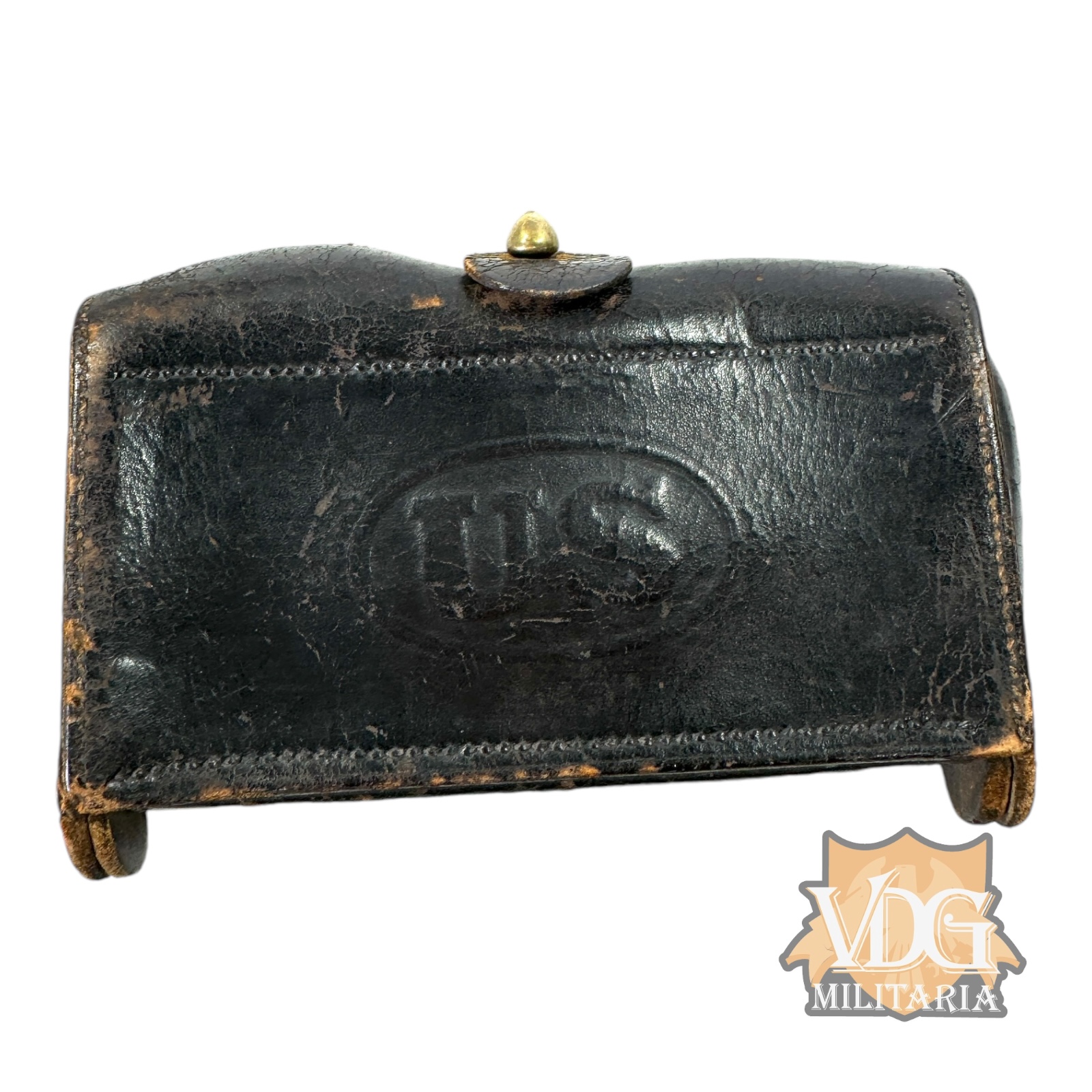 Spanish-American War Era U.S. Army McKeever Pattern Cartridge Box – Watervliet Arsenal