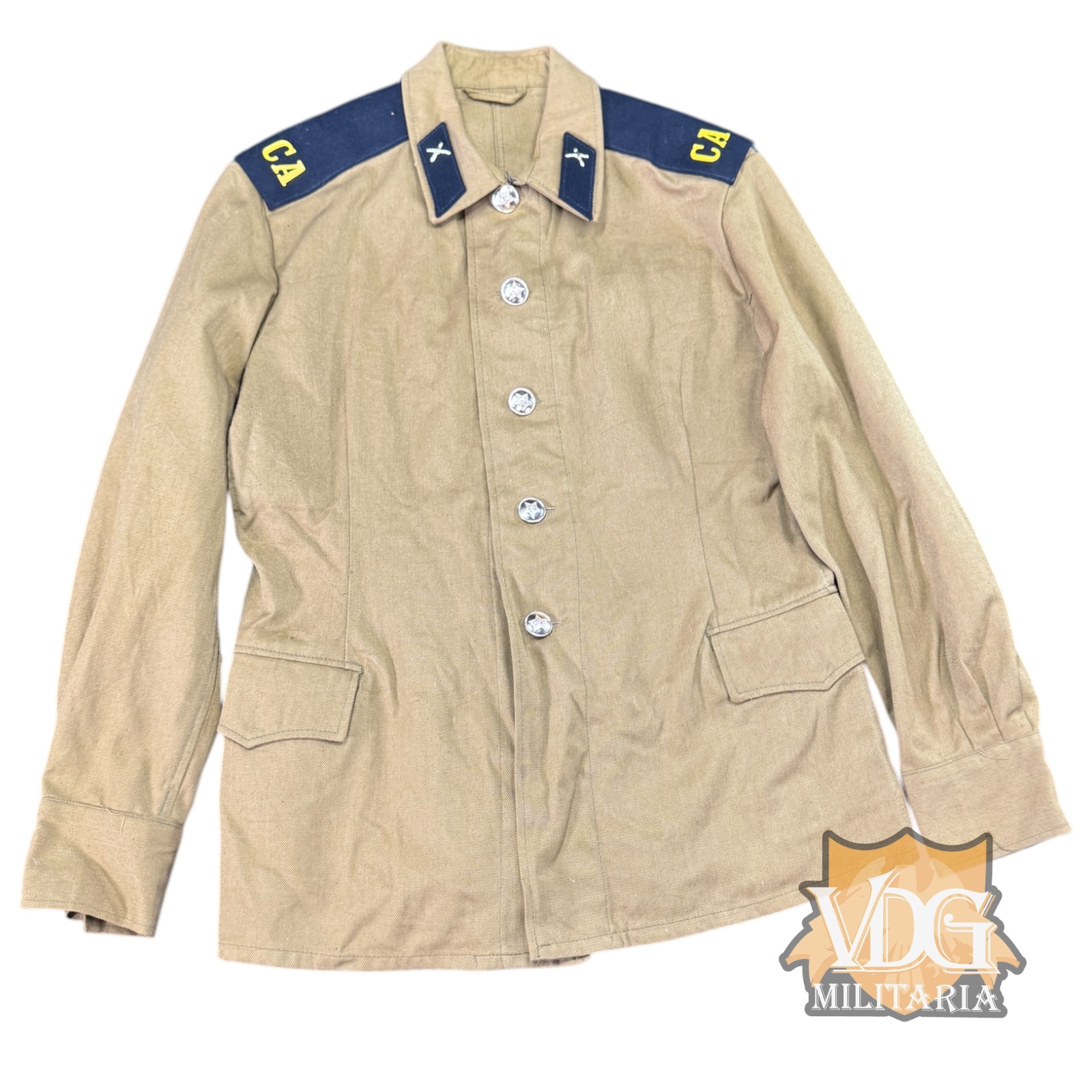 Cold War Era Soviet M55 Field Tunic 1960 Dated Soviet Army Enlisted Personnel