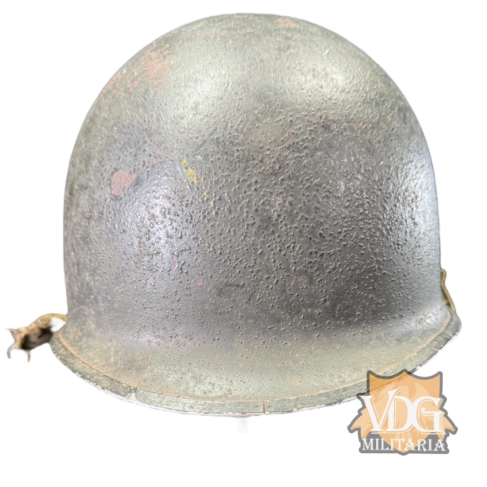 WW2 US M1 Front Seam Swivel Bail Helmet Shell Schlueter Manufacture