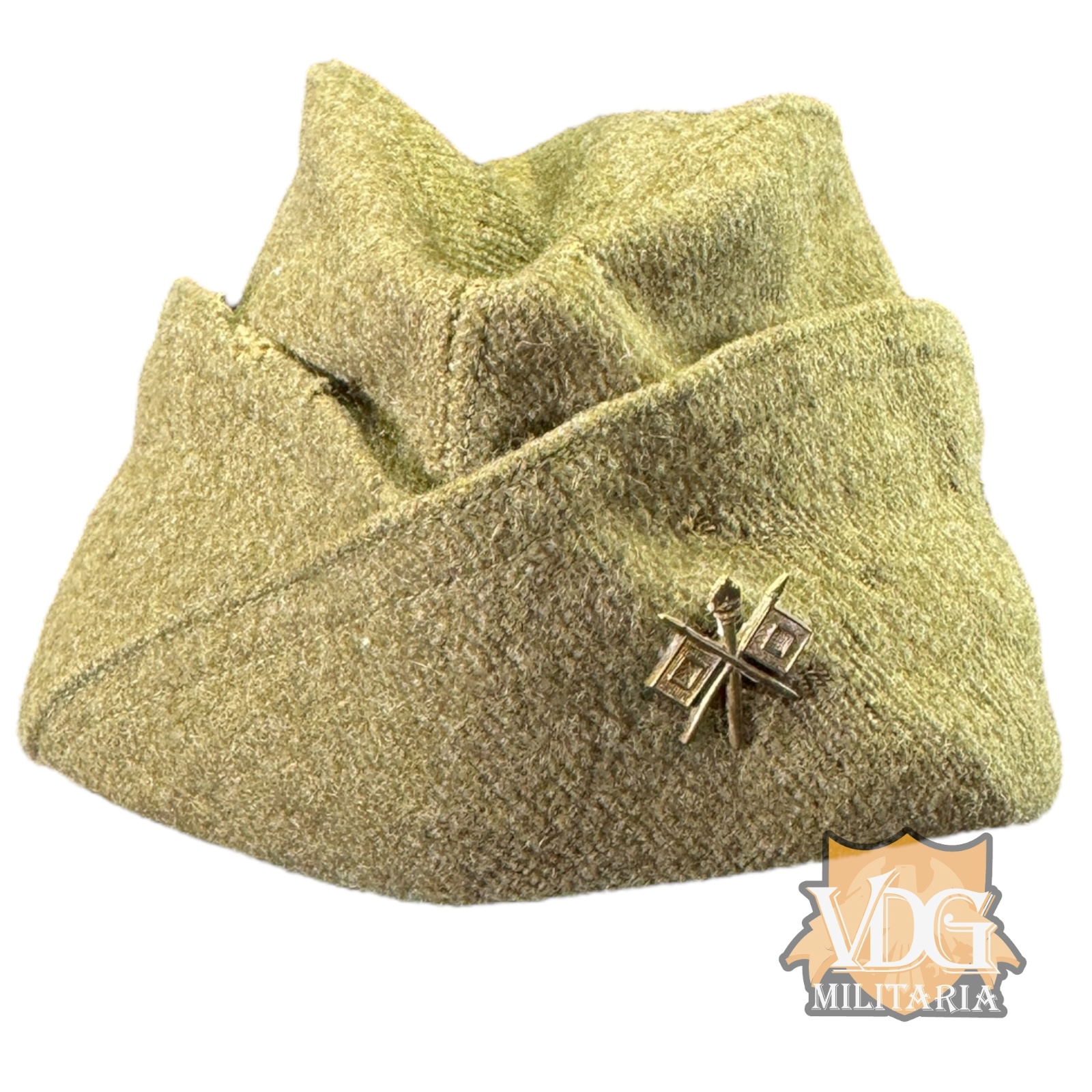 WW1 US Army Signal Corps Wool Garrison Cap, 7 1/8, 1917 Contract
