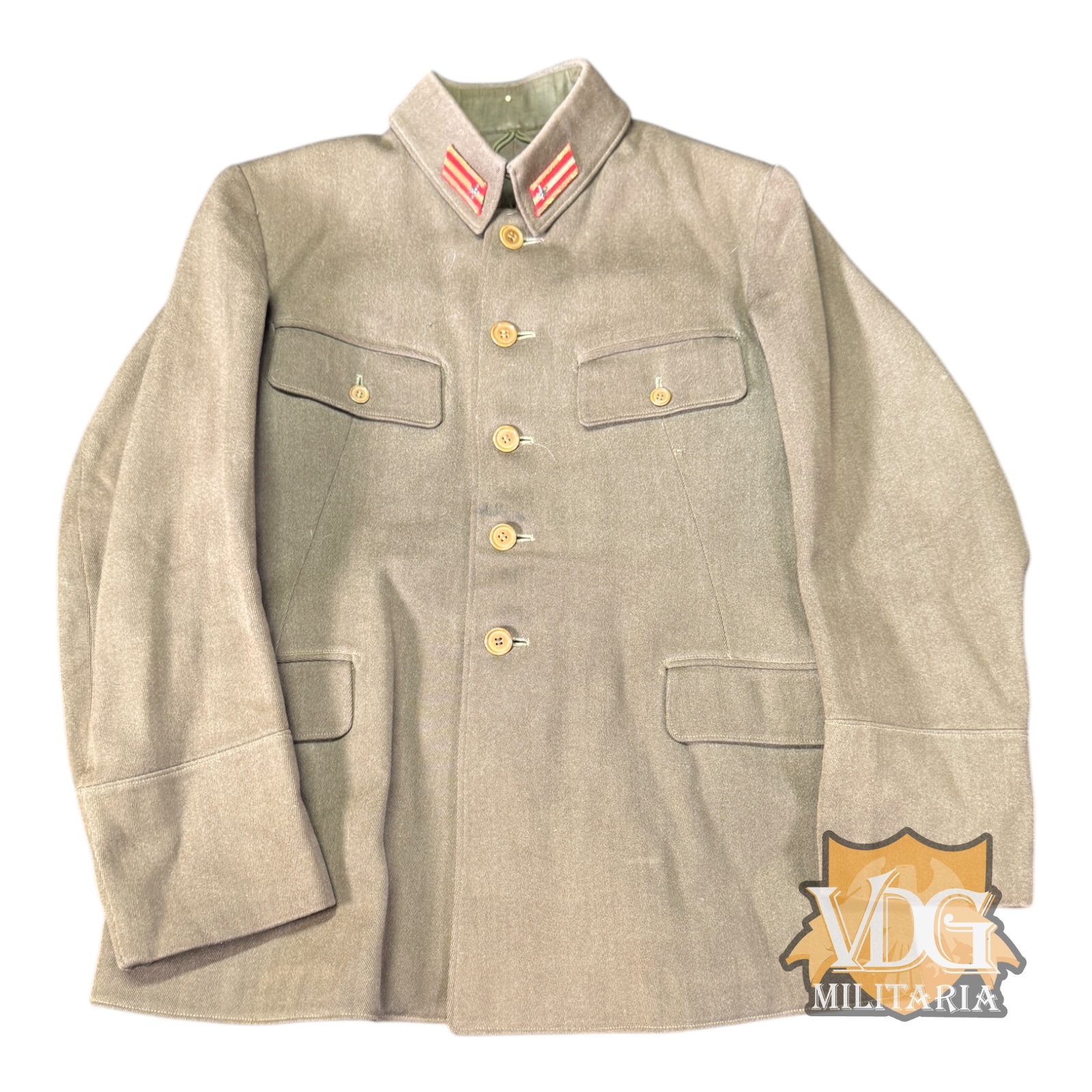 WW2 Imperial Japanese Army IJA 2nd Lieutenant Officers 陸軍少尉 Jacket-Named