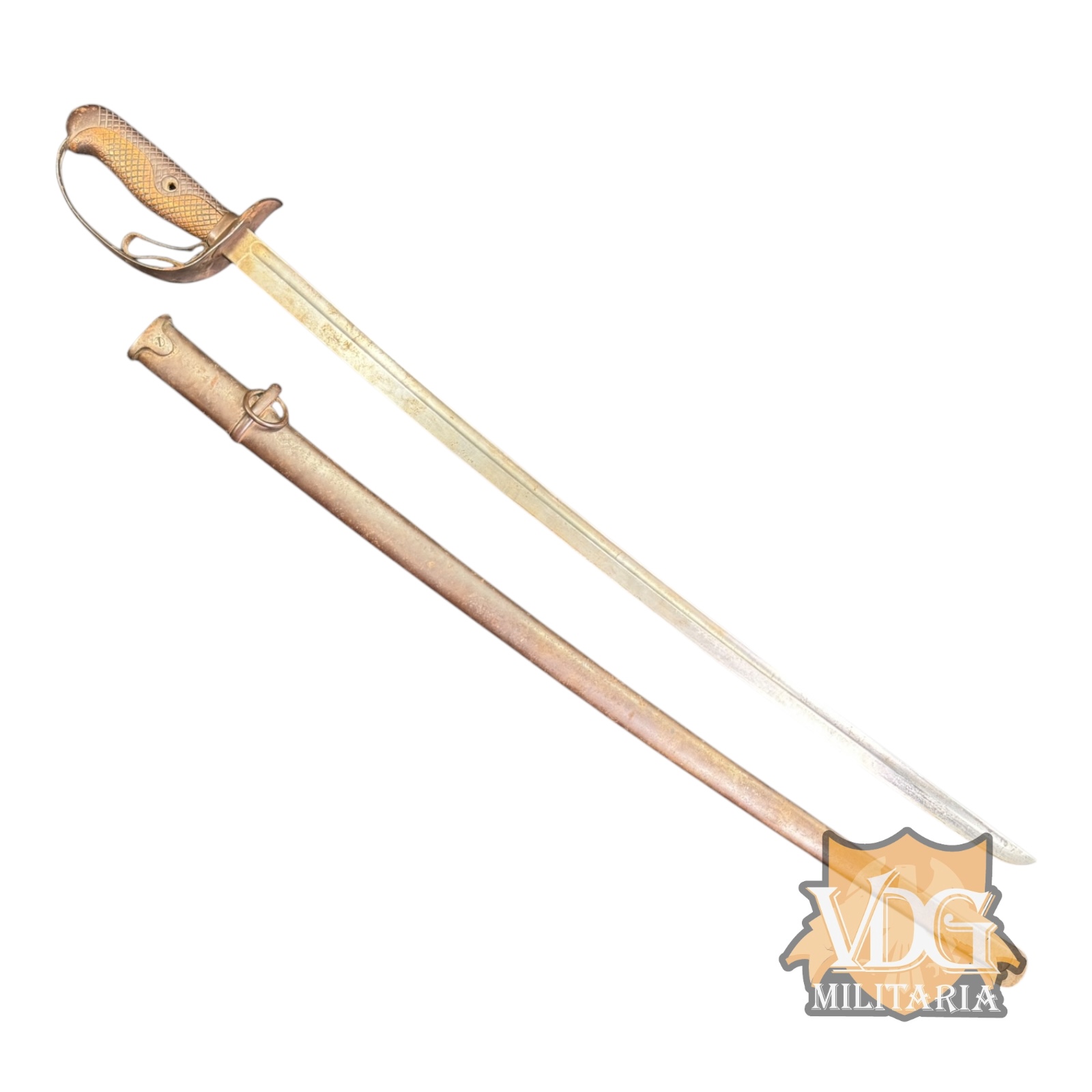 WW2 Era Japanese Type 32 Cavalry Saber with Scabbard