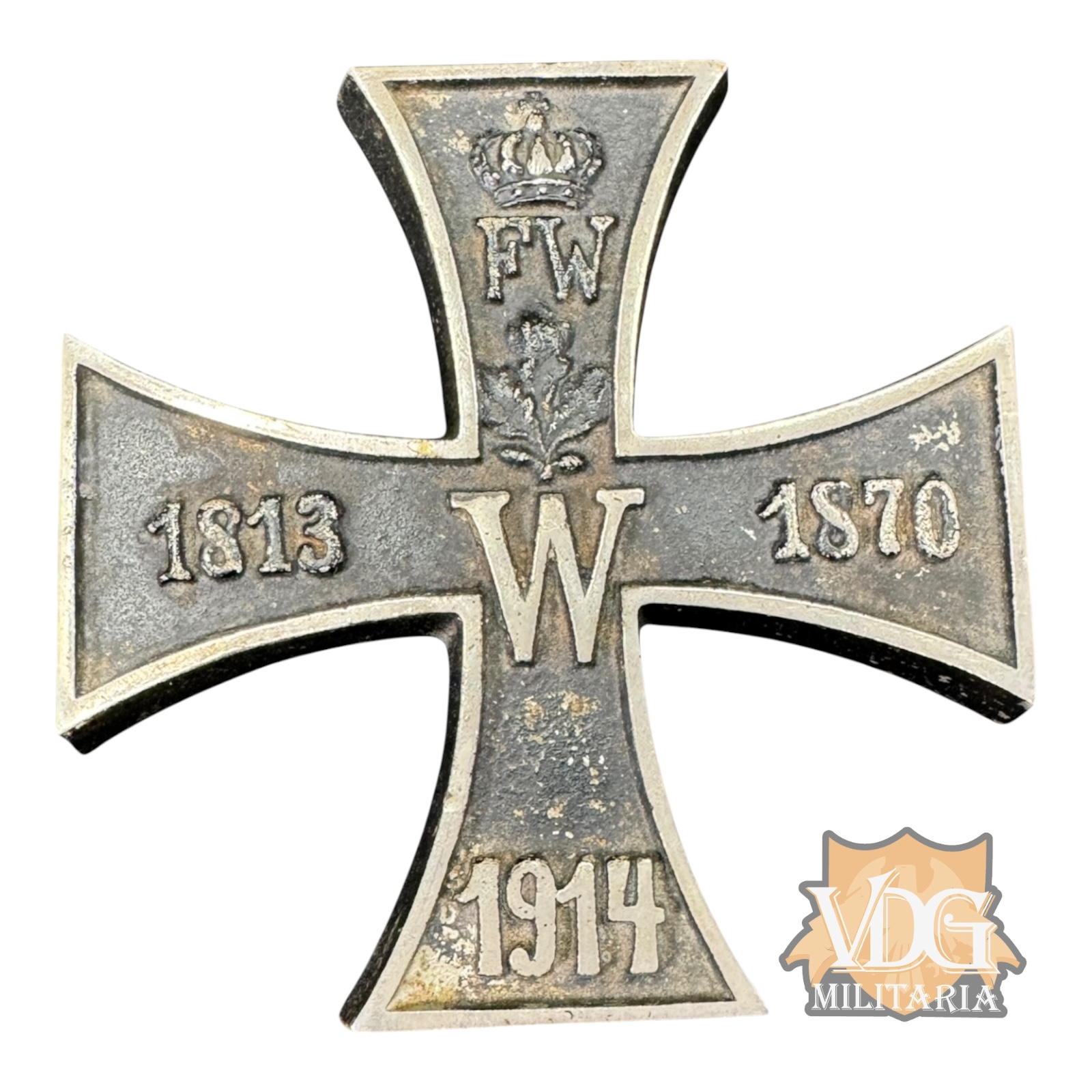 Imperial German Iron Cross Commemorative Table Display Piece 1813–1914