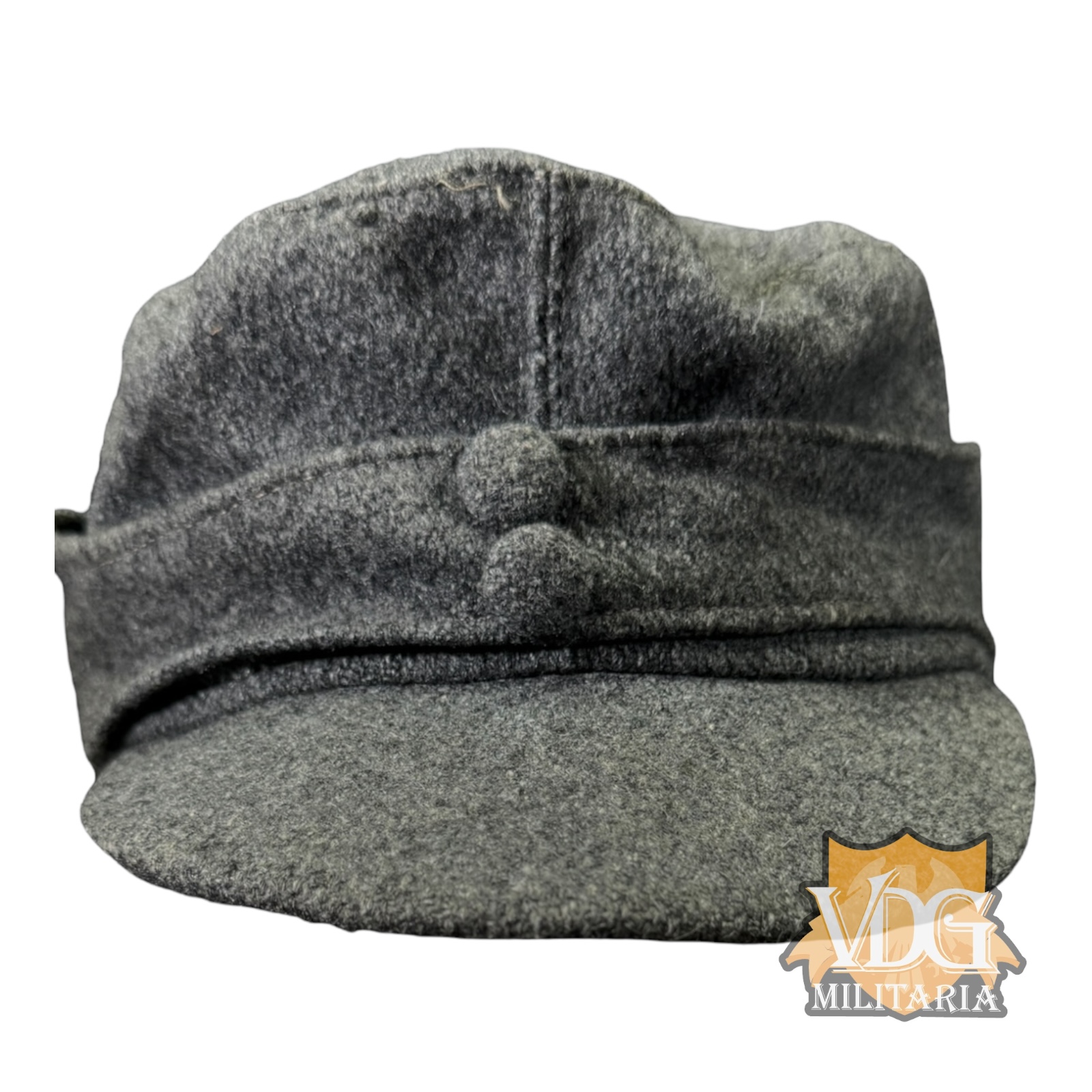WW2 Era German Made Civilian M43 Style Ski Cap