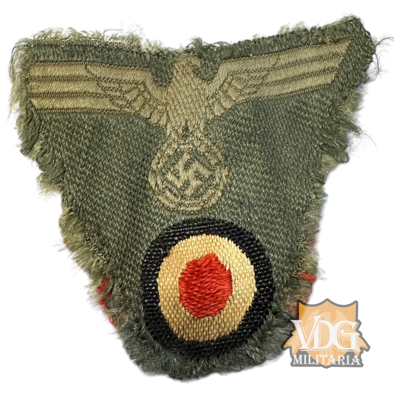 WW2 German Heer M43 Trapezoid BeVo Cap Insignia