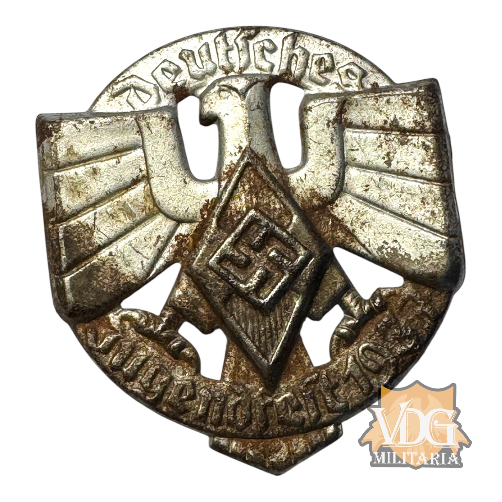 WW2 German Hitler Youth HJ Deutsches Jugendfest 1935 Tinnie