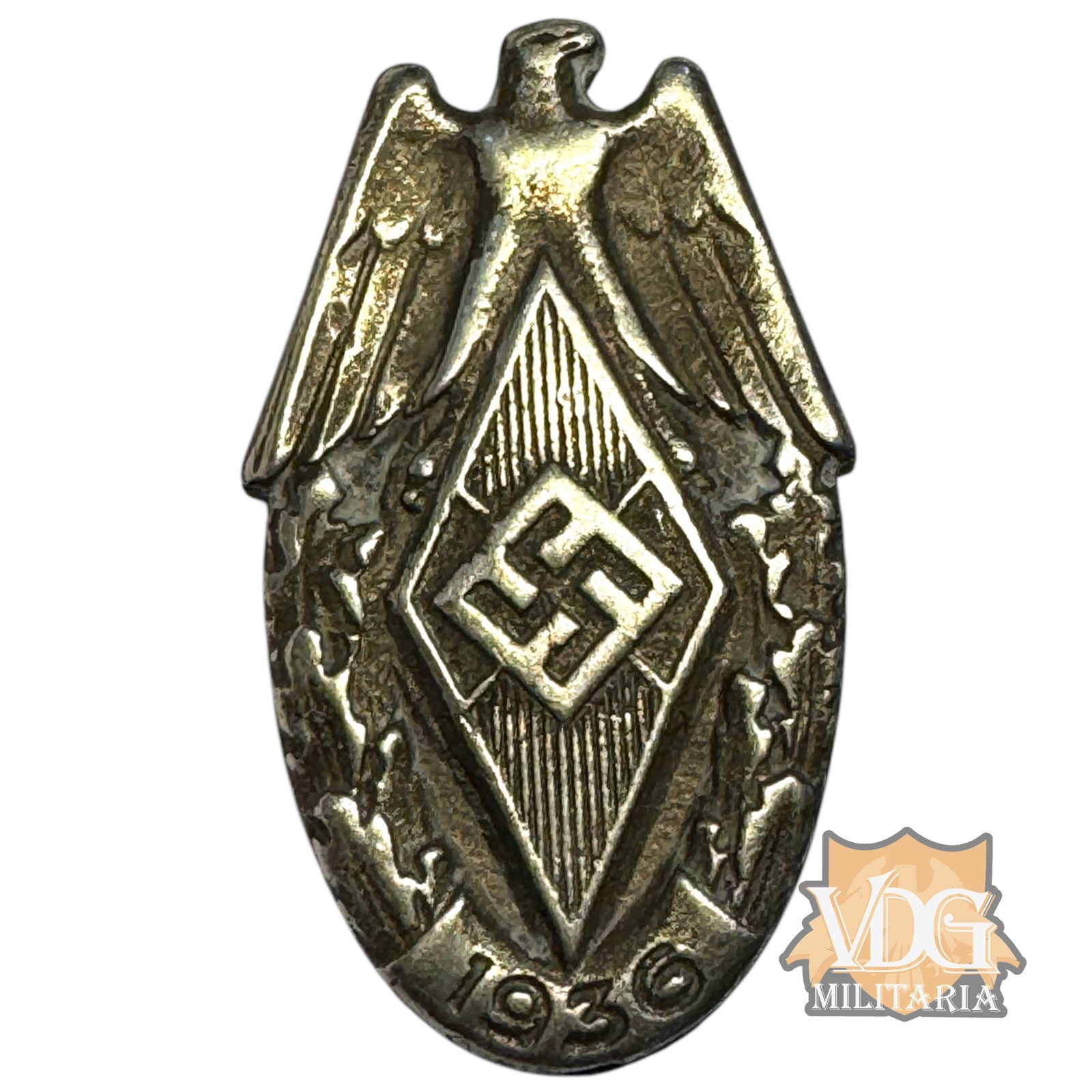 WW2 German 1936 Hitler Youth HJ Sports Festival Tinnie