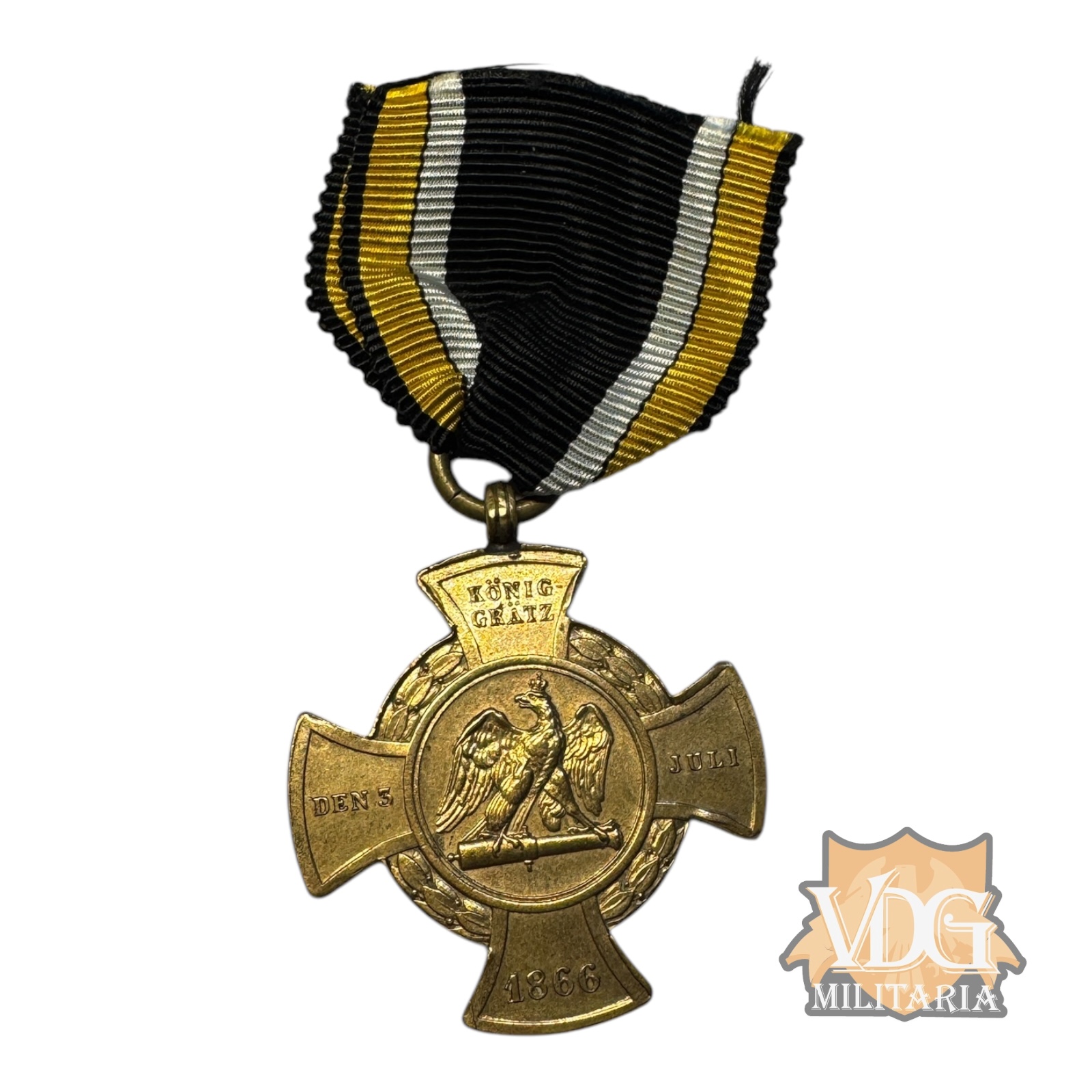 Prussian Königgrätz Cross for 1866 Austro-Prussian War Veterans Medal