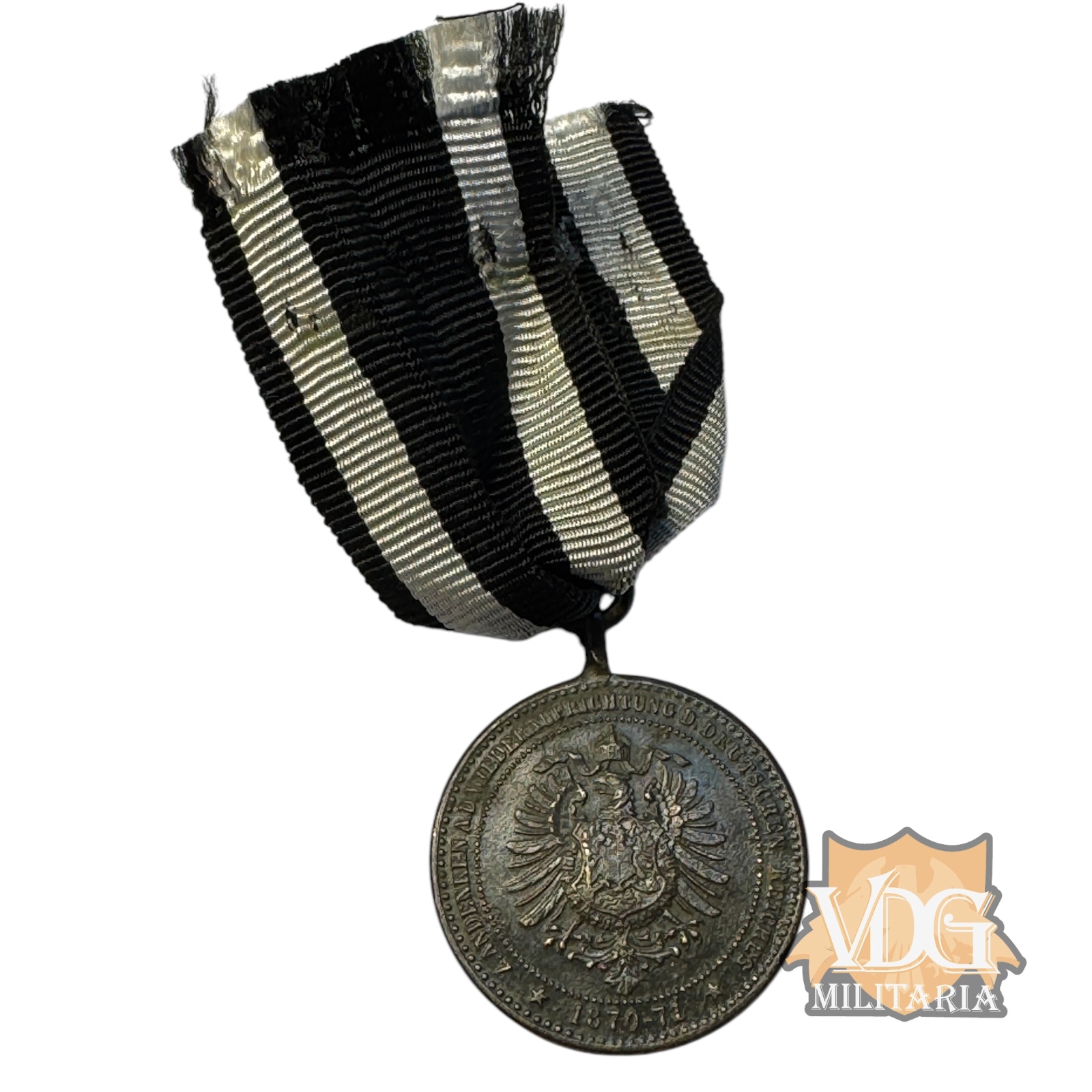 1870–71 Kaiser Wilhelm I Proclamation German Empire Founding Commemorative Medal
