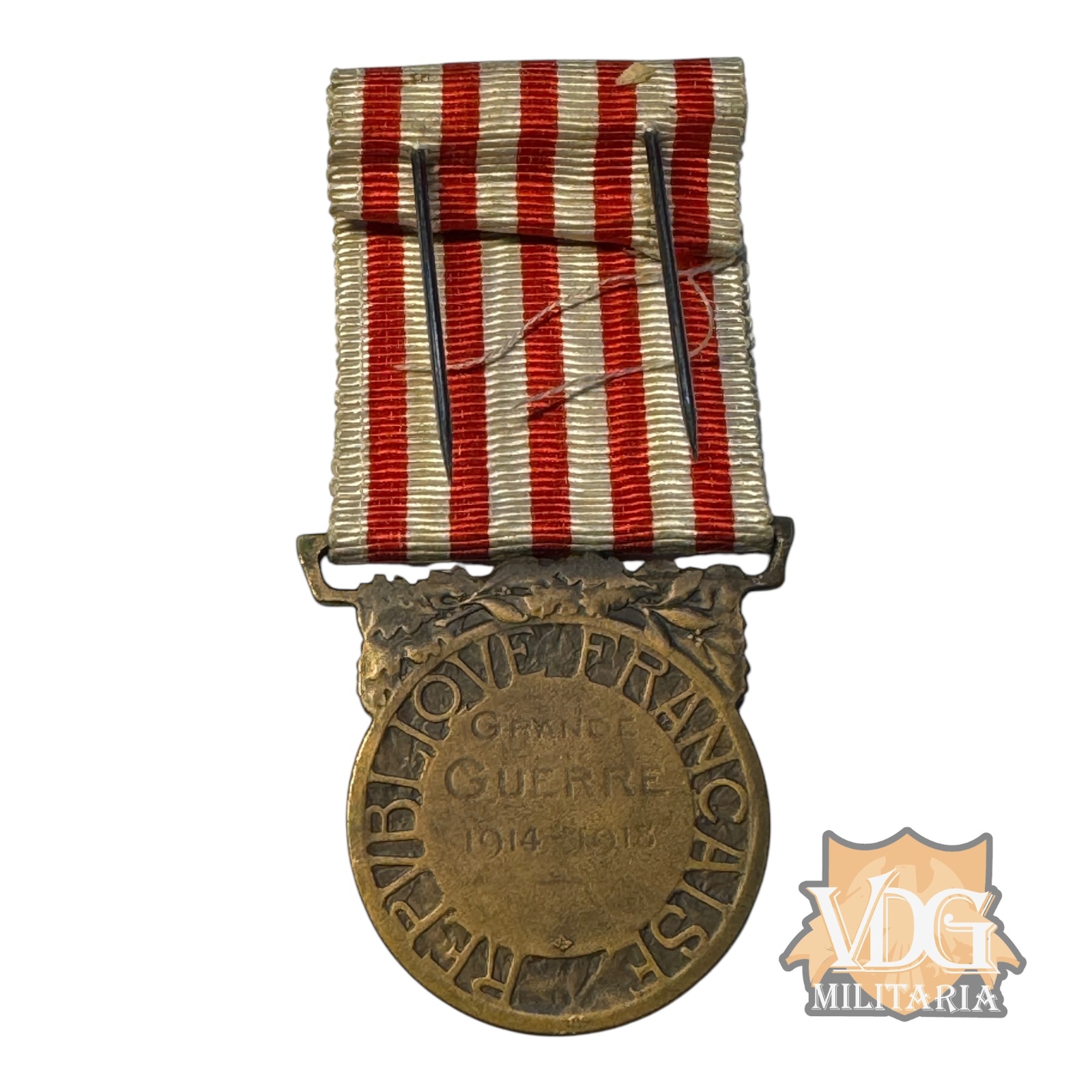 monnaies decorations médaille commémorative 1914-1918 avec barrette engagé volontaire