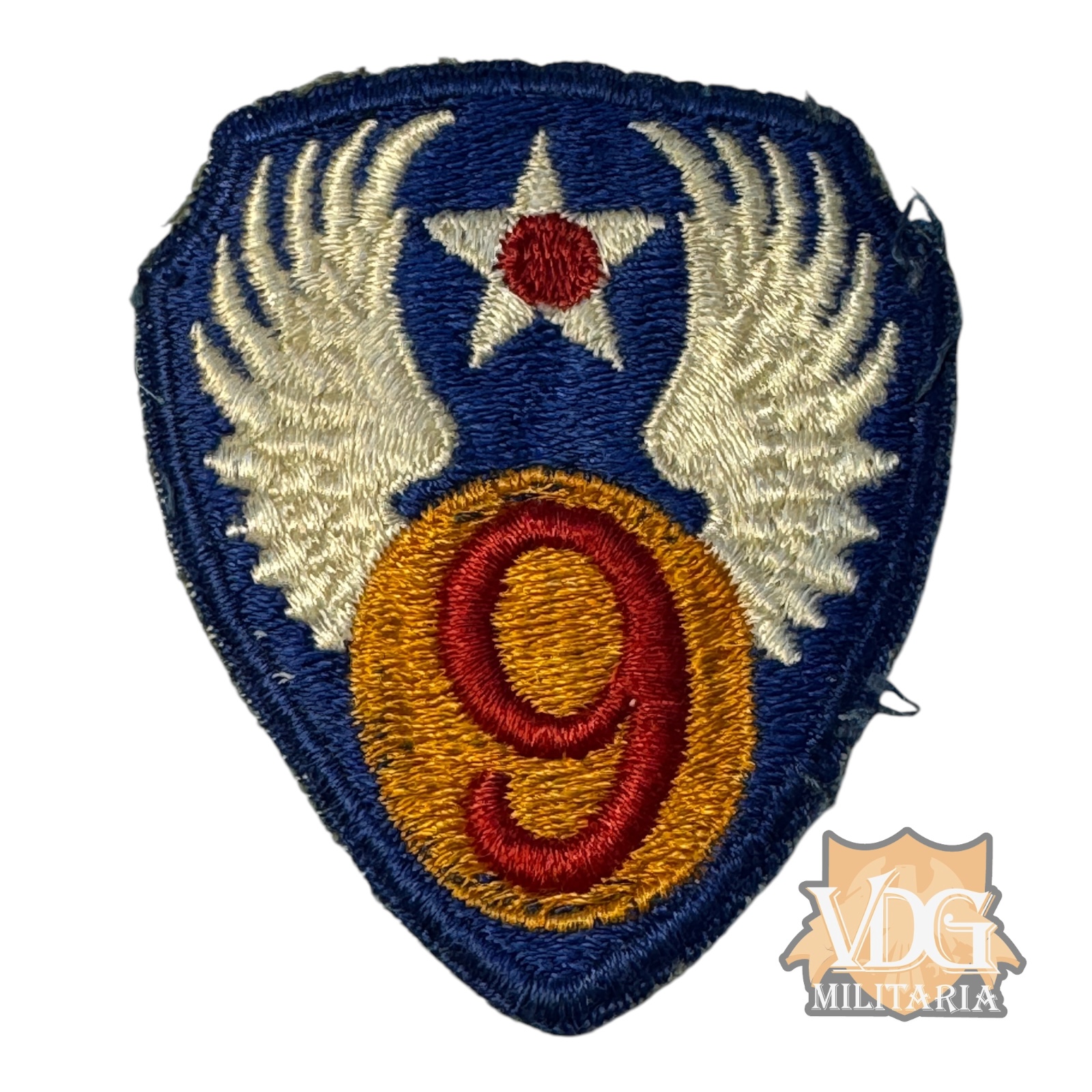 WW2 US Army 9th Air Force Shoulder Sleeve Insignia Patch – Album Removed