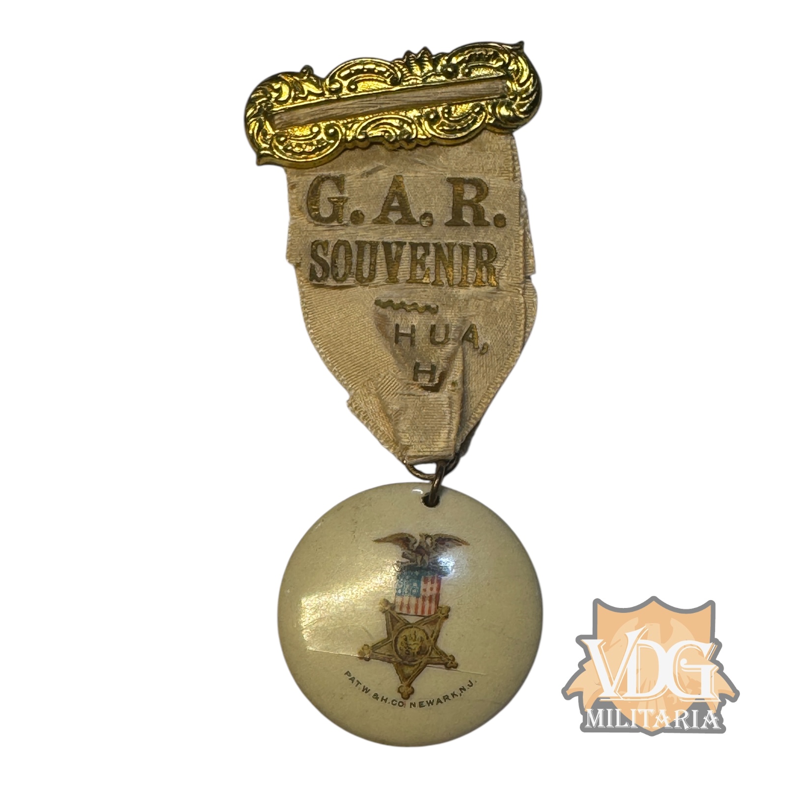 US Civil War Union Veterans Grand Army of the Republic (GAR) Souvenir Medal – Whitehead & Hoag