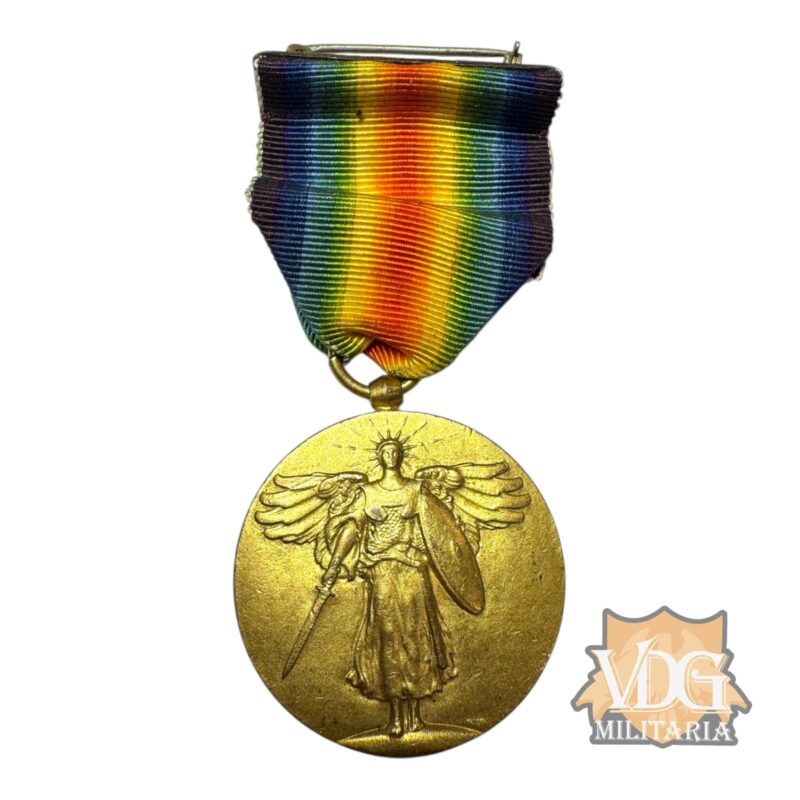 WW1 US Victory Medal with Privately Engraved Recipient Name “R.E. STOUT”