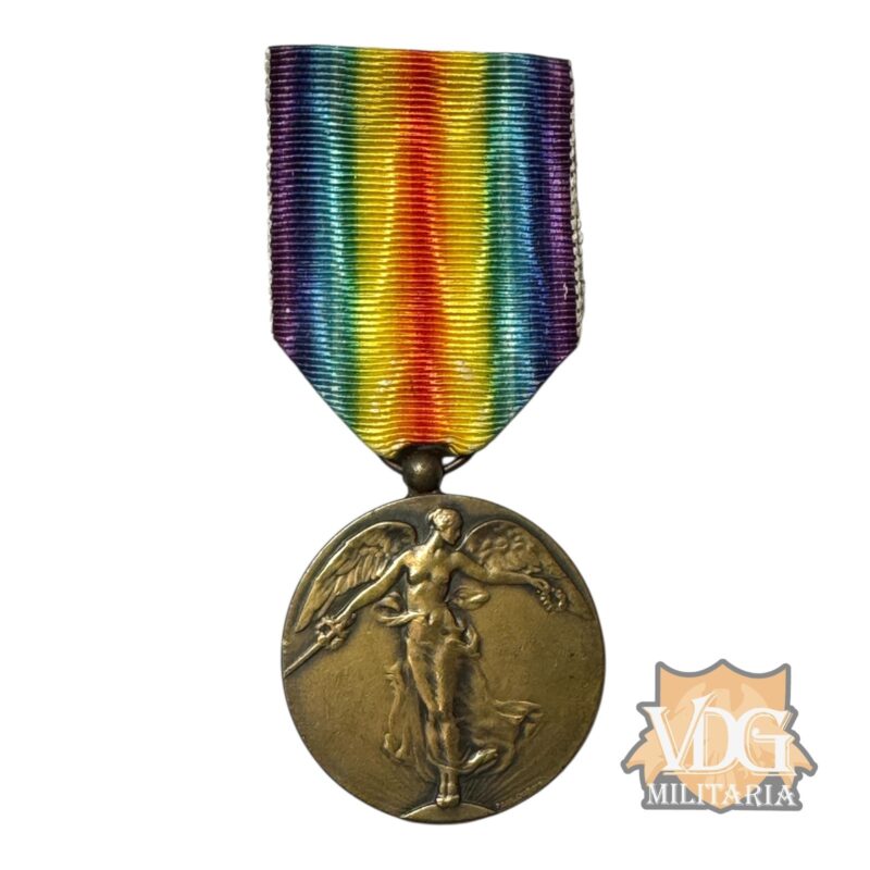 WW1 Kingdom of Belgium Allied Victory Medal – “La Grande Guerre pour la Civilisation – De Groote Oorlog tot de Beschaving”