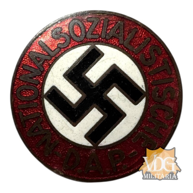 WW2 German NSDAP Enamel Party Badge Pin-RZM M1/13 L. Christian Lauer, Nürnberg