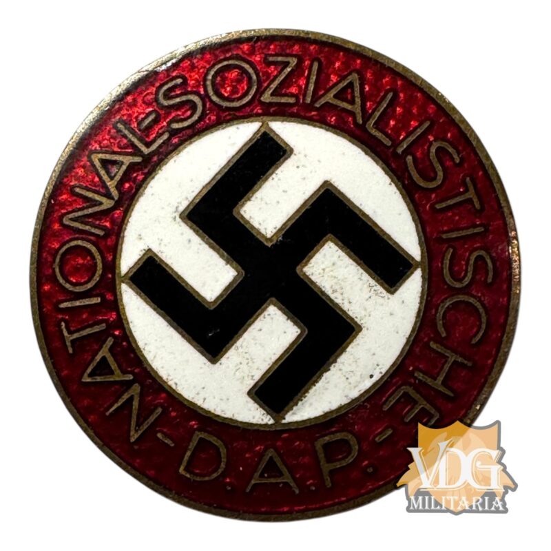 WW2 German NSDAP Enamel Party Badge Pin-RZM M1/157 Phil. Turks Witwe, Wien