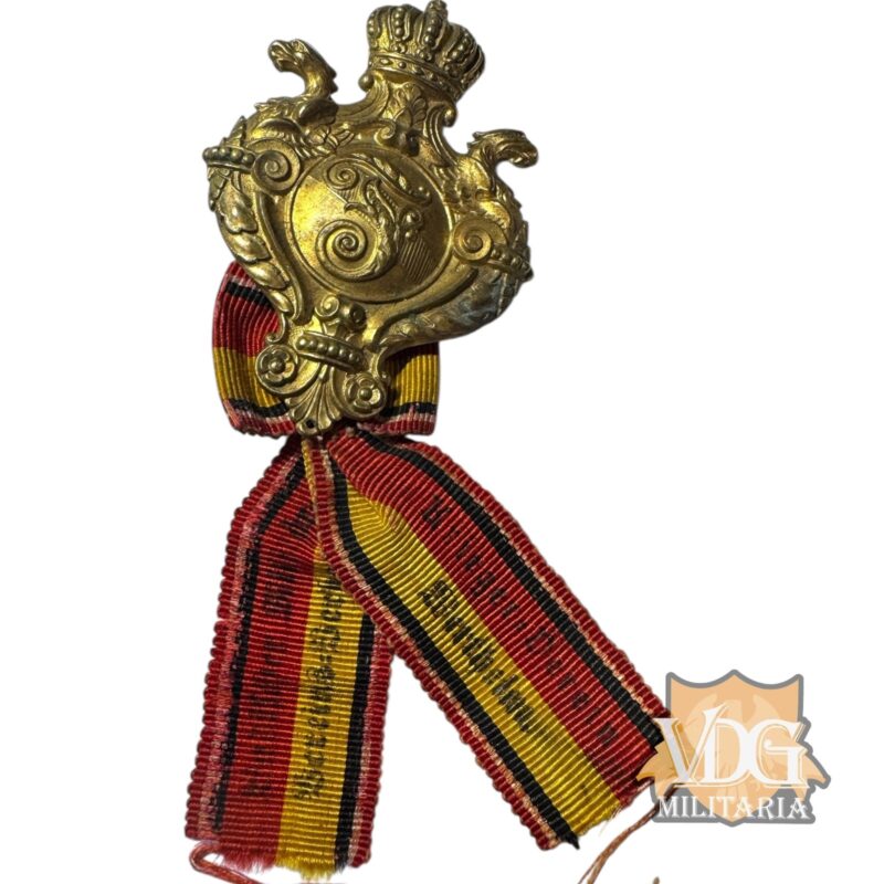 Pre WW1 Imperial German Württemberg Kriegerverein Brettheim Veterans Ribbon Badge