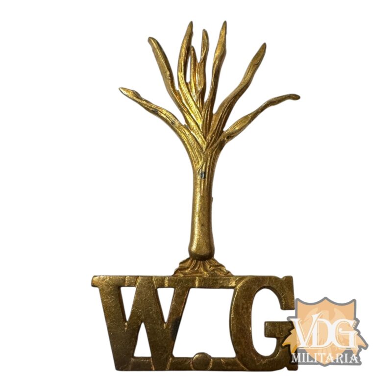 WW2 British West African Command West African Garrison Battalion Cap Badge