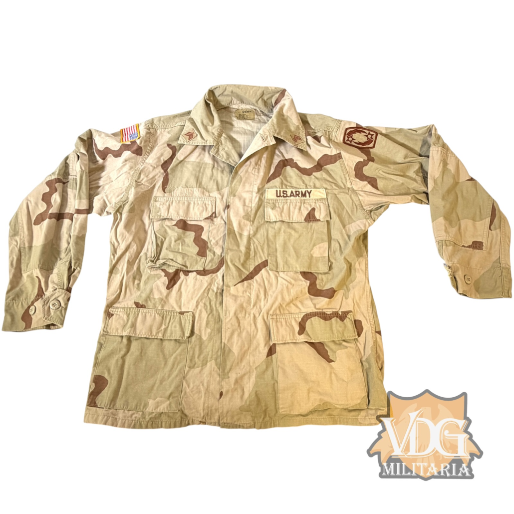 OEF Era 1997 US Army DCU Combat Coat 69th Air Defense Artillery Brigade Sergeant Large Regular