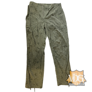 Desert Storm Era US Army Desert Night Camouflage Grid Pattern Trousers 1984 Contract - Small Long