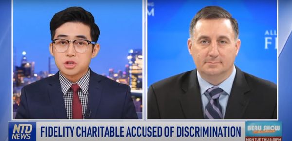 Tedesco on NTD News: Fidelity Charitable Needs to Quit Discriminating Against Conservatives