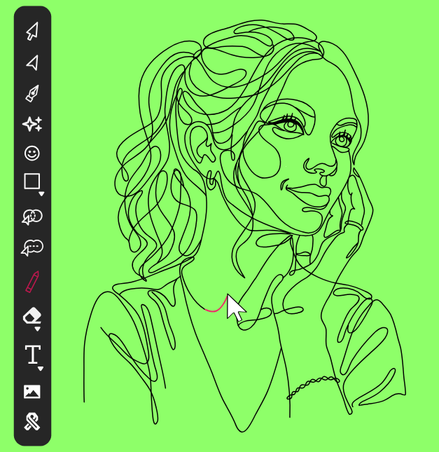 Draw Tool — Freehand Vector Drawing with Stabilizer