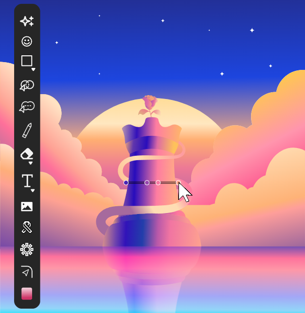 Gradient Tool — Smooth Color Transitions for Vector Art